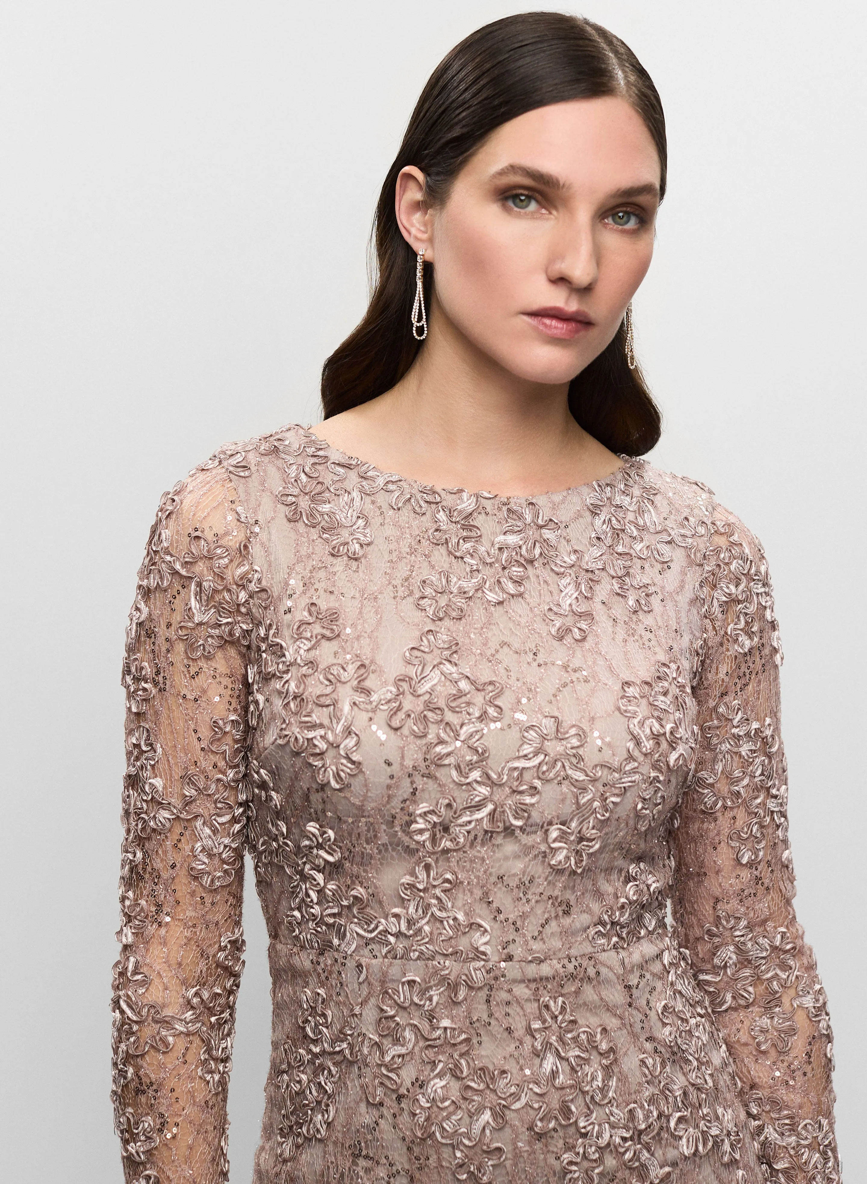 Floral Soutache Detail Dress sold by Melanie Lyne product image thumbnail 5