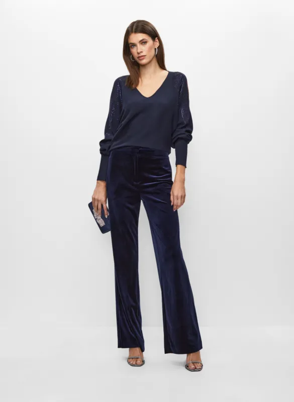 Sequin Sweater & Velour Pants sold by Melanie Lyne