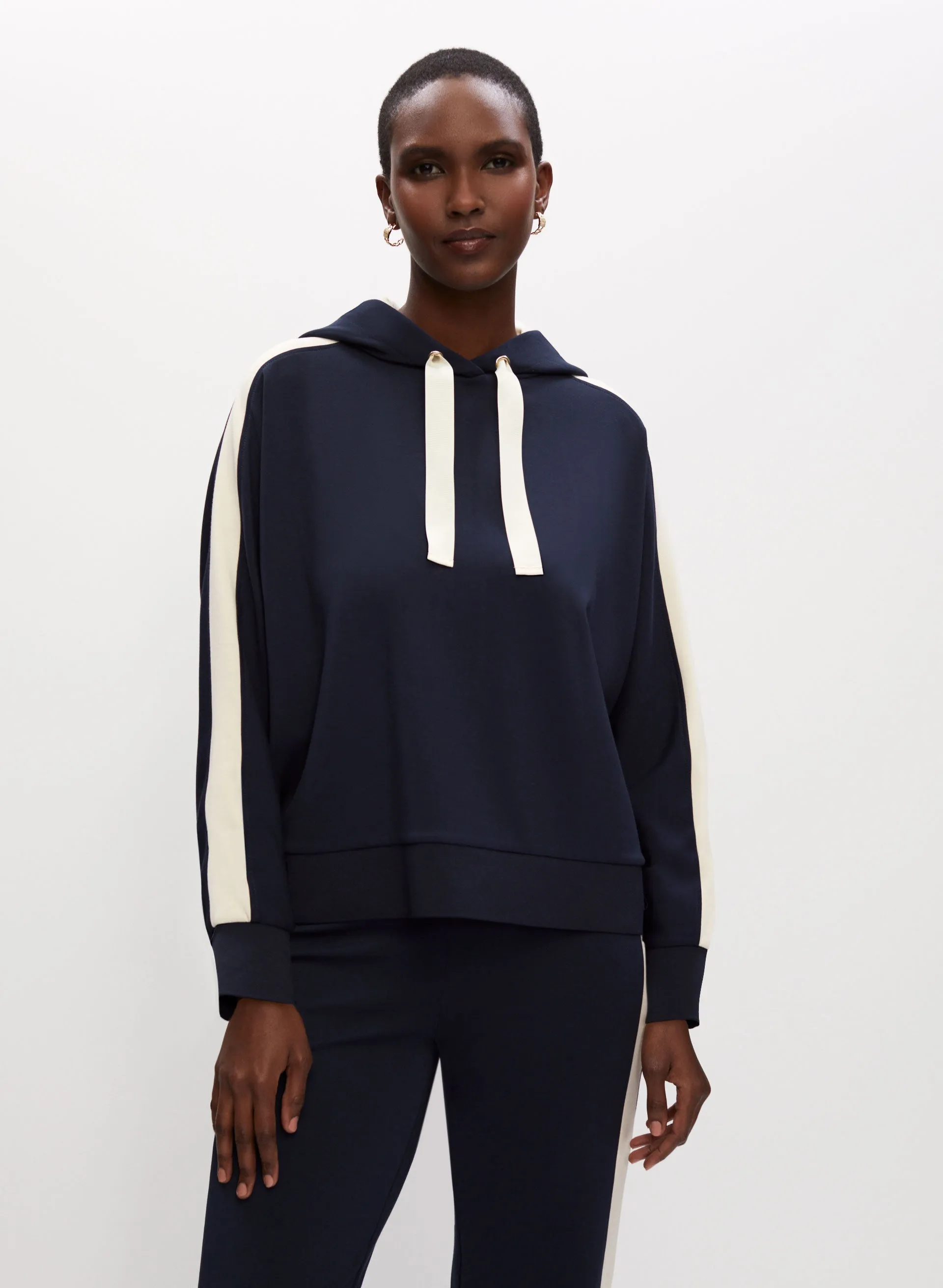 Contrast Hooded Sweatshirt sold by Melanie Lyne