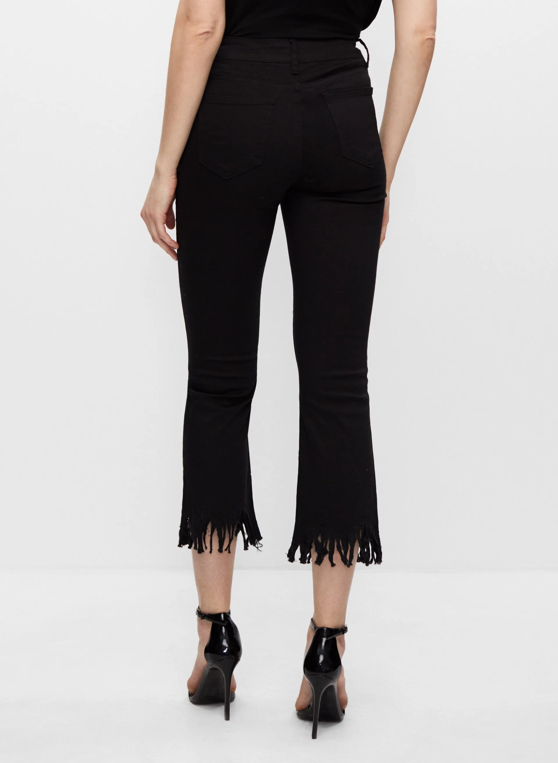 Frank Lyman - Fringe Detail Tencel Jeans sold by Melanie Lyne product image thumbnail 2