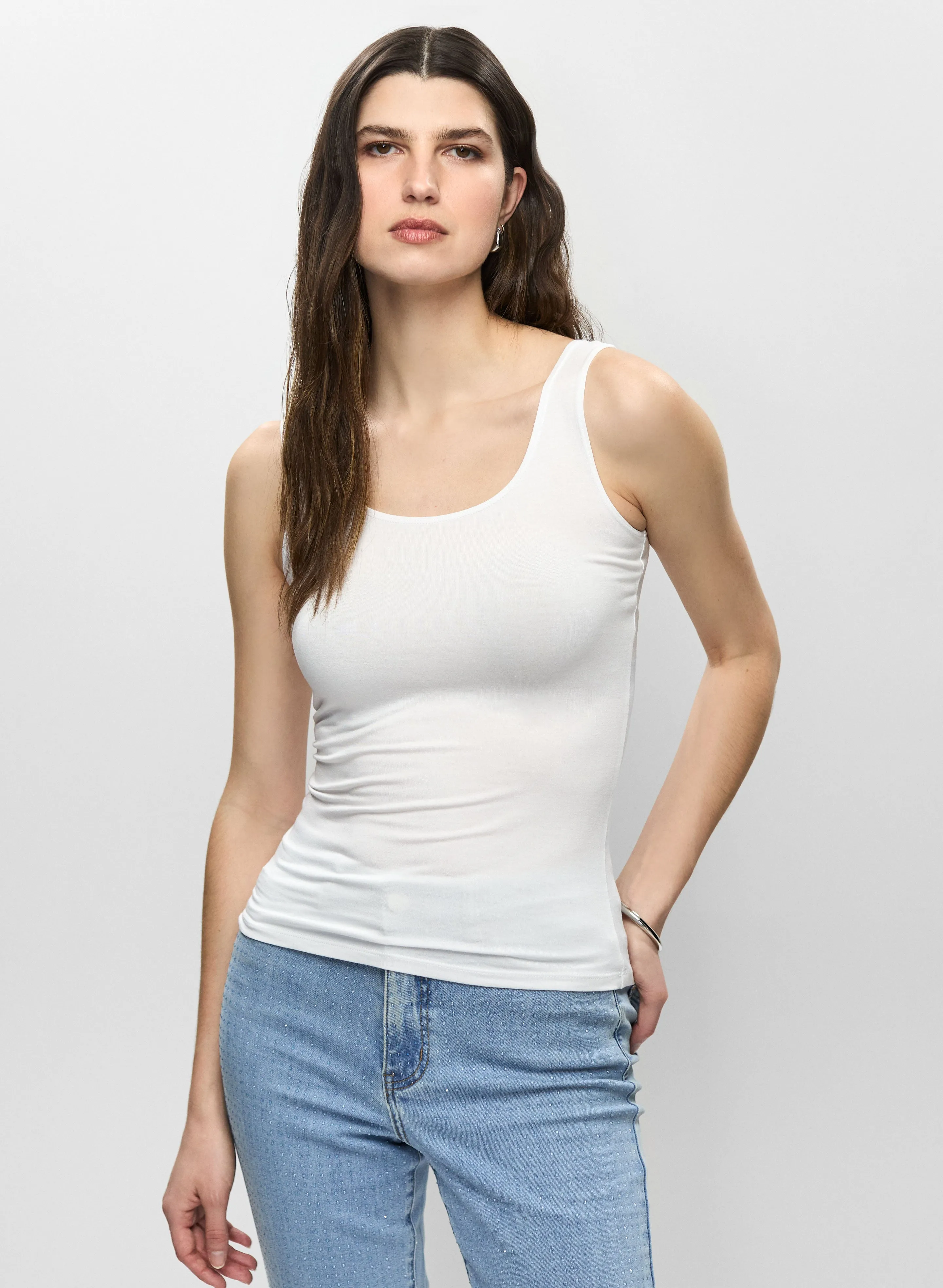 Scoop Neck Cami sold by Melanie Lyne product image thumbnail 5