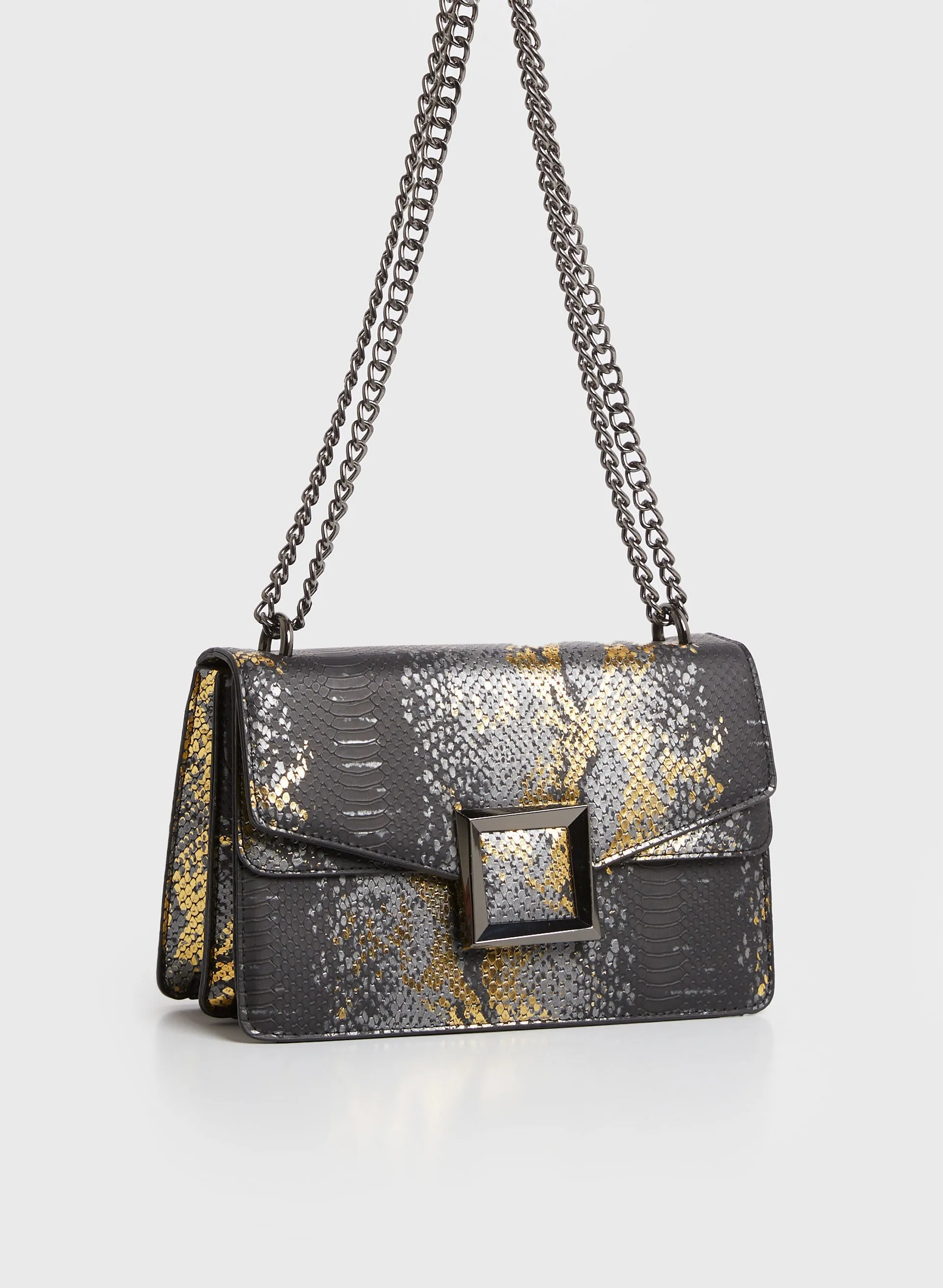 Tri-Tone Snake Motif Bag sold by Melanie Lyne product image thumbnail 4