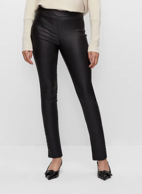 Joseph Ribkoff - Pull-On Rivet Detail Pants sold by Melanie Lyne