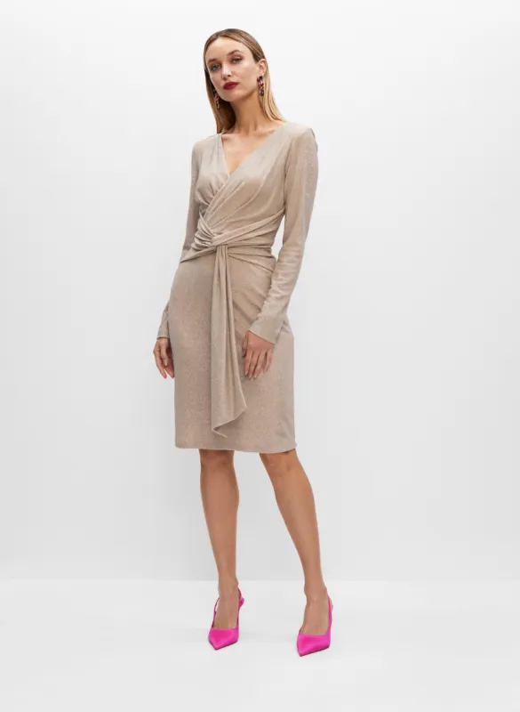 Joseph Ribkoff - V-Neck Wrap Dress sold by Melanie Lyne