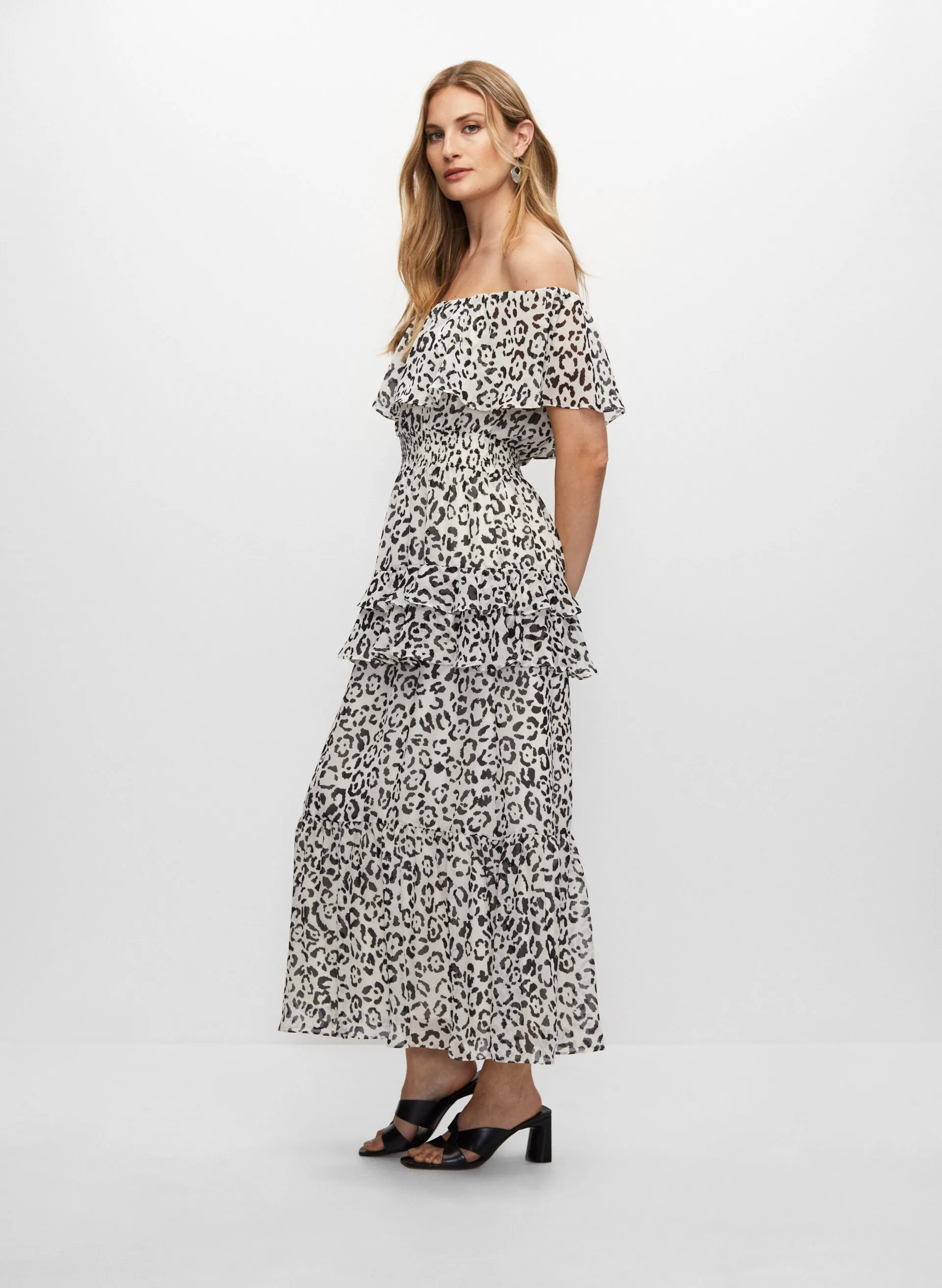 Leopard Print Dress sold by Melanie Lyne product image thumbnail 3