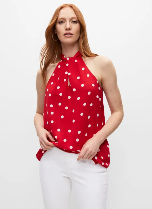 Polka Dot Halter Top sold by Melanie Lyne