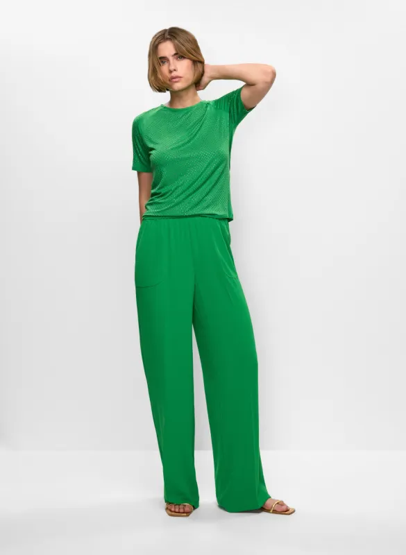 Studded T-Shirt & Wide Leg Pants sold by Melanie Lyne