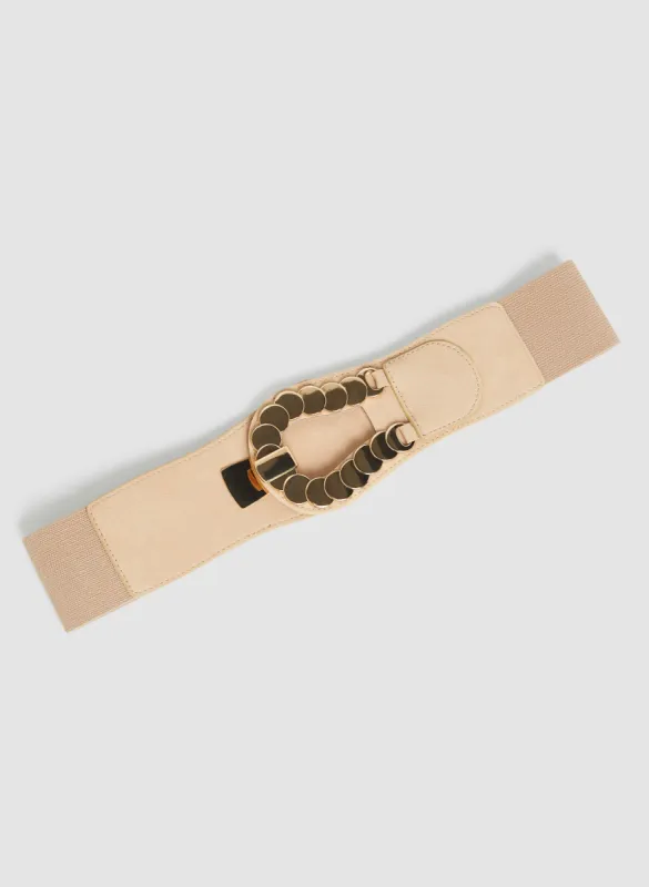 Horseshoe Buckle Elastic Belt sold by Melanie Lyne
