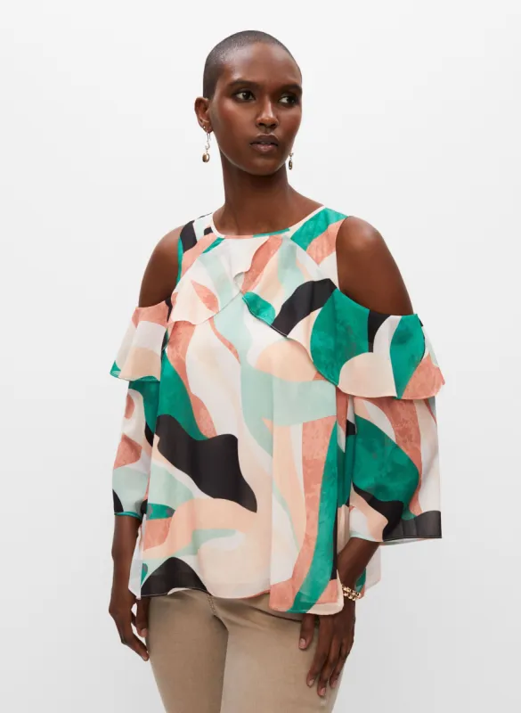 Abstract Print Top sold by Melanie Lyne