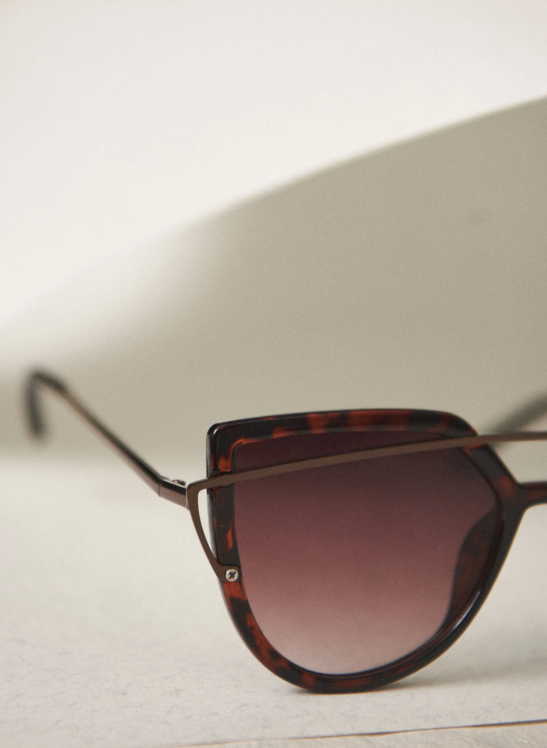 Tortoise Shell Sunglasses sold by Melanie Lyne product image thumbnail 2