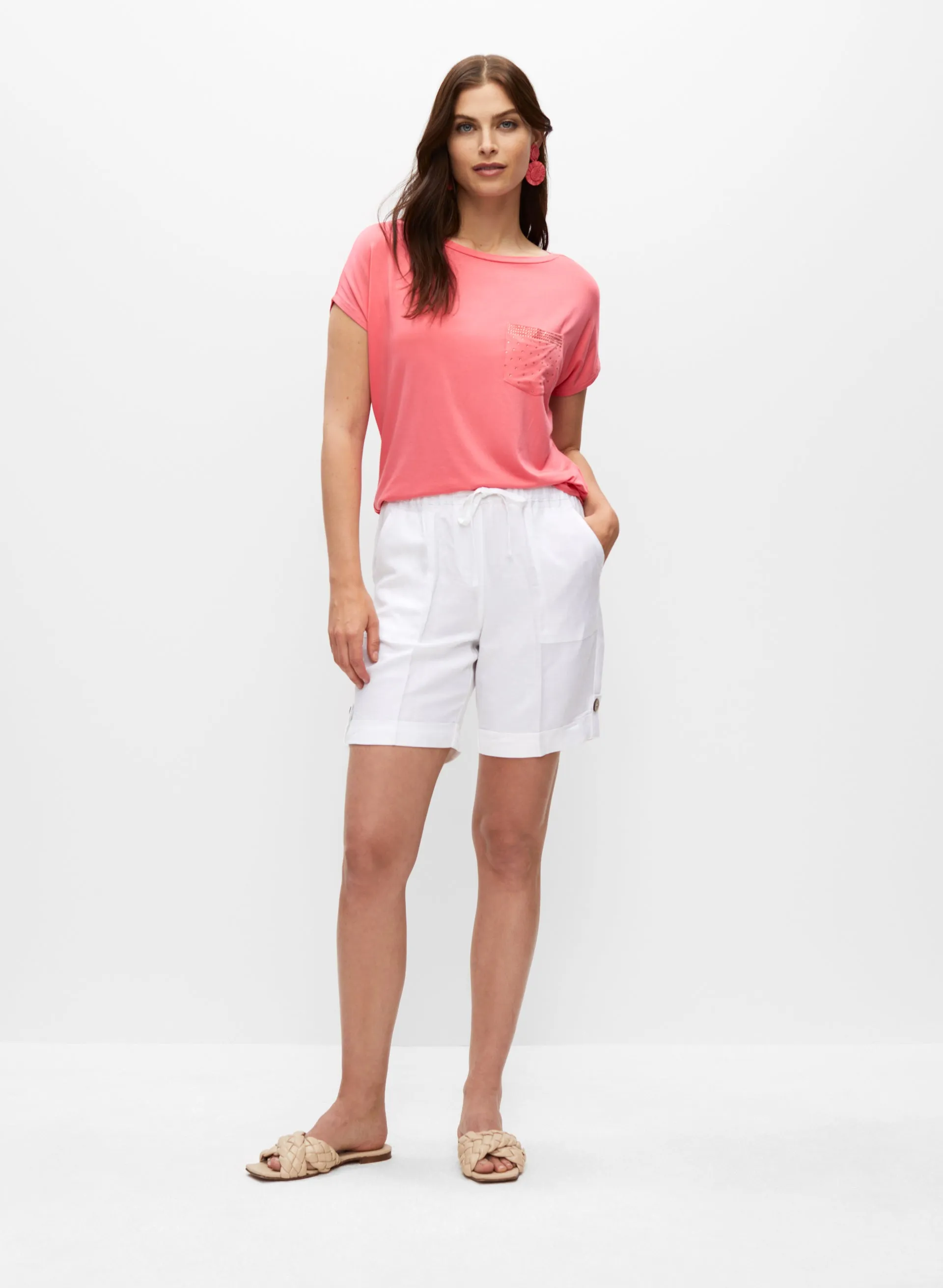 Essential Embellished Pocket Tee sold by Melanie Lyne