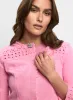 Eyelet Trim Denim Jacket sold by Melanie Lyne