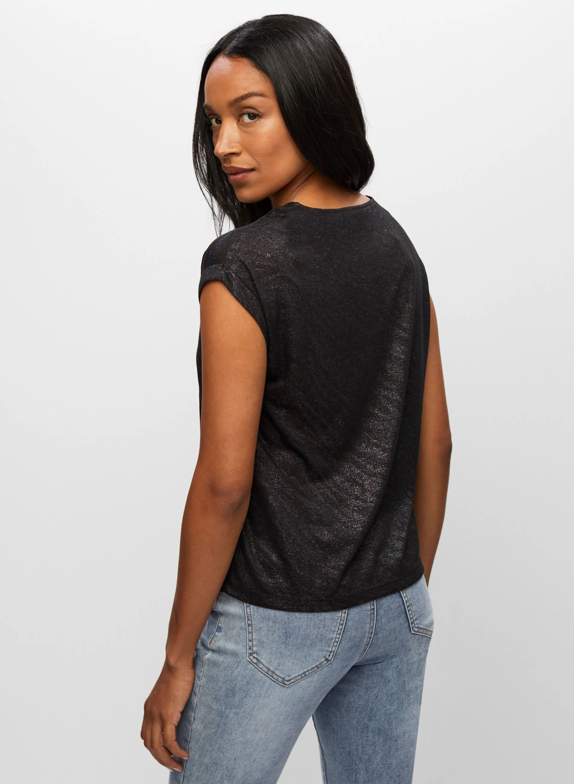 Metallic Zebra Motif Tee sold by Melanie Lyne product image thumbnail 4