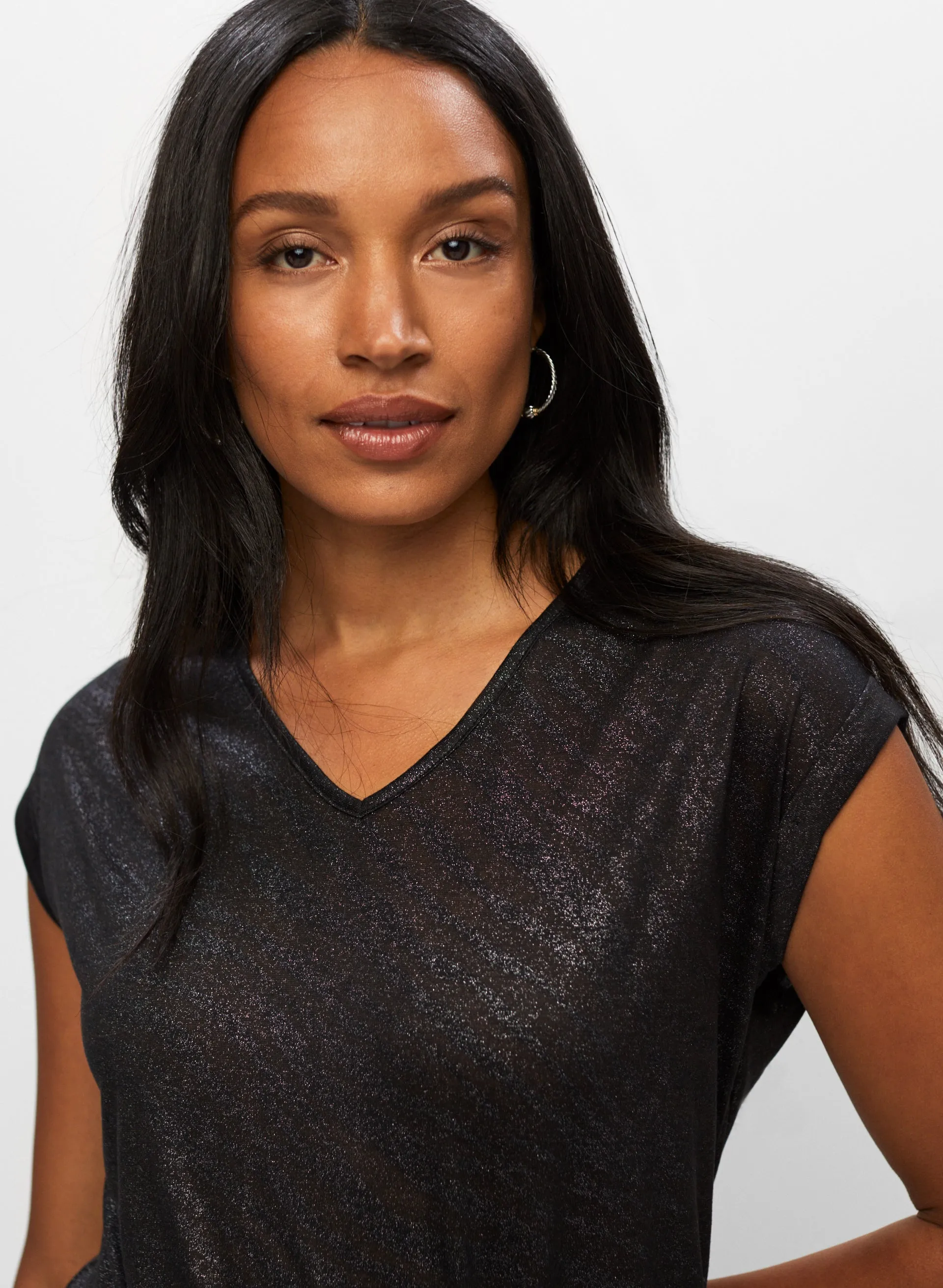 Metallic Zebra Motif Tee sold by Melanie Lyne product image thumbnail 2