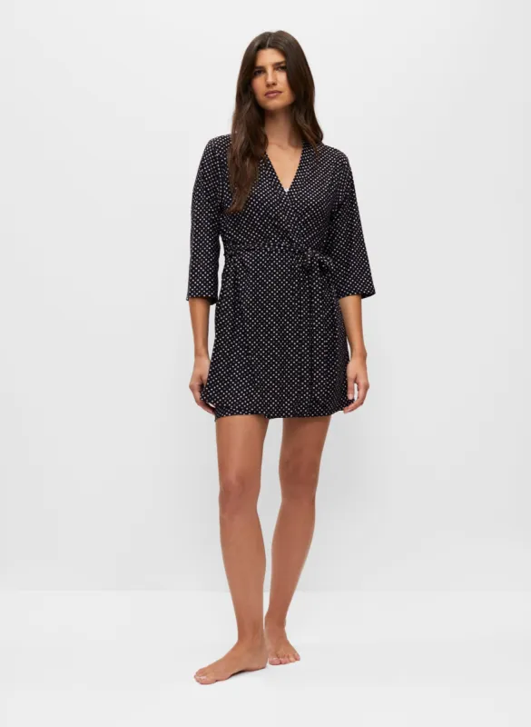 Polka Dot Print Nightgown Set sold by Melanie Lyne