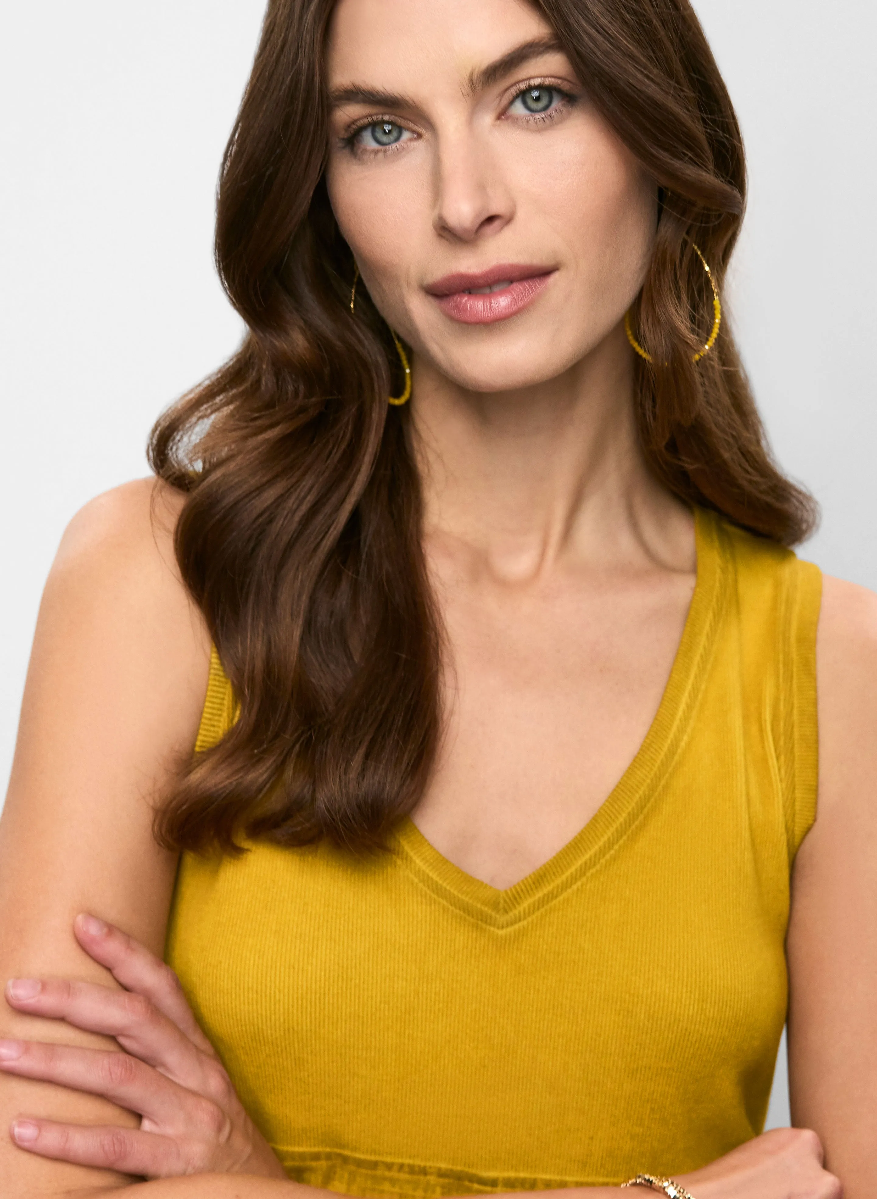 Sleeveless Linen-Blend Dress sold by Melanie Lyne product image thumbnail 3