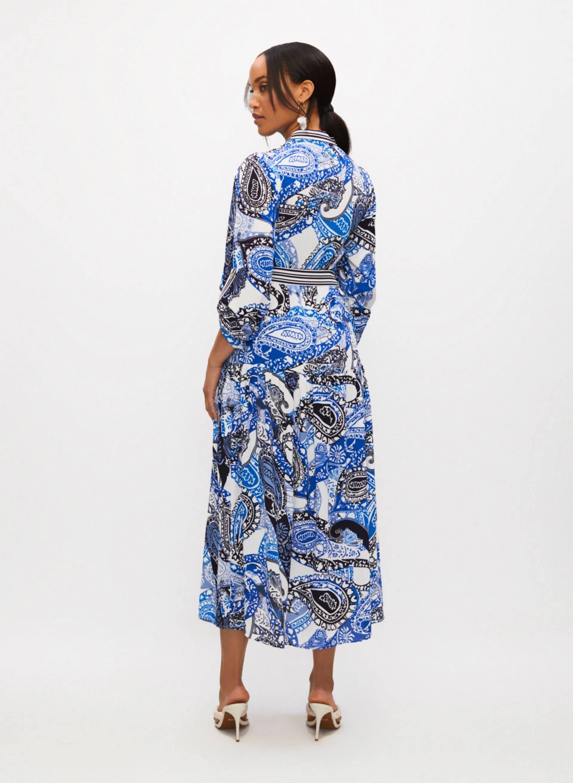 Joseph Ribkoff - Paisley Print Dress sold by Melanie Lyne product image thumbnail 4