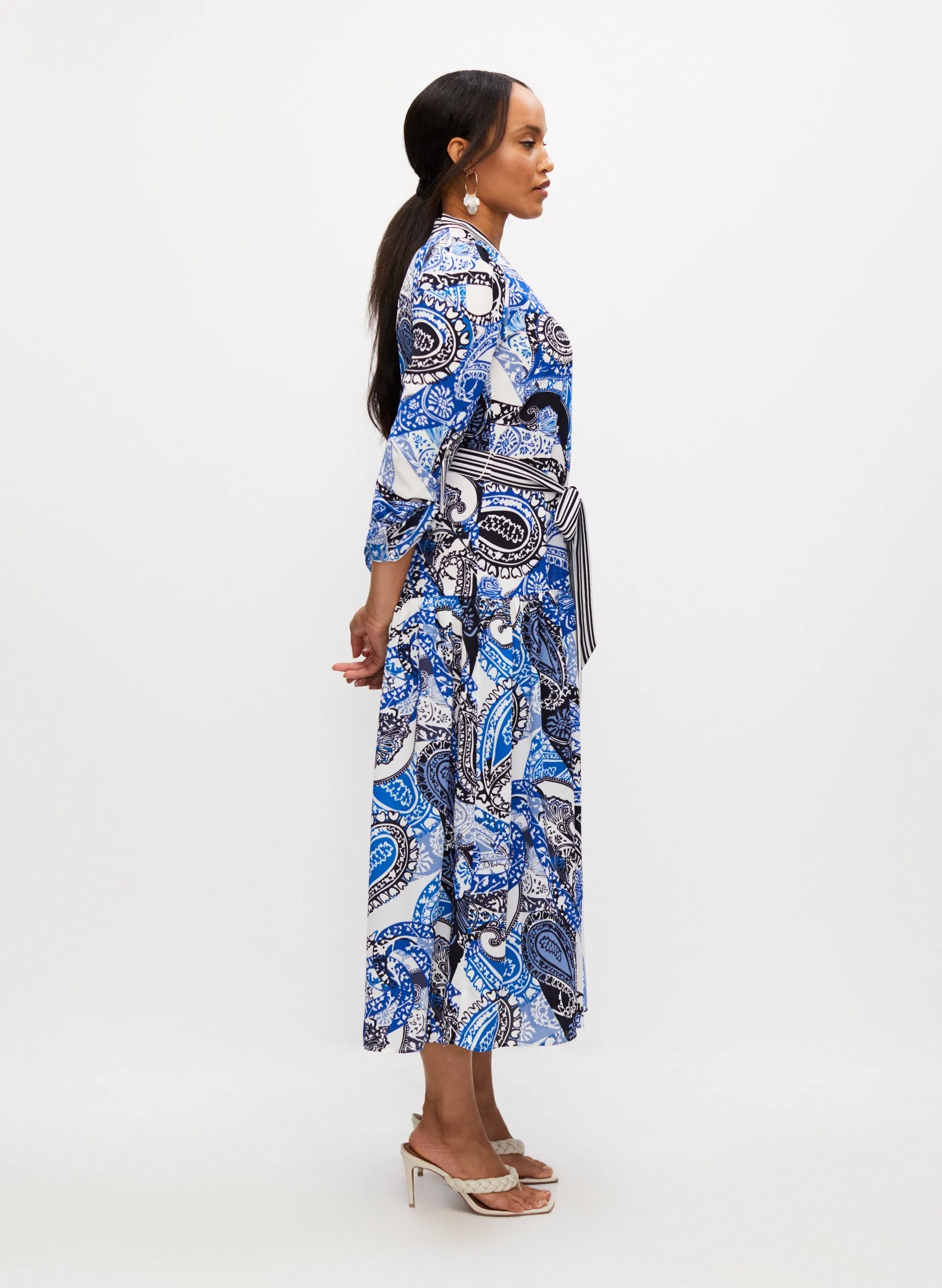 Joseph Ribkoff - Paisley Print Dress sold by Melanie Lyne product image thumbnail 3