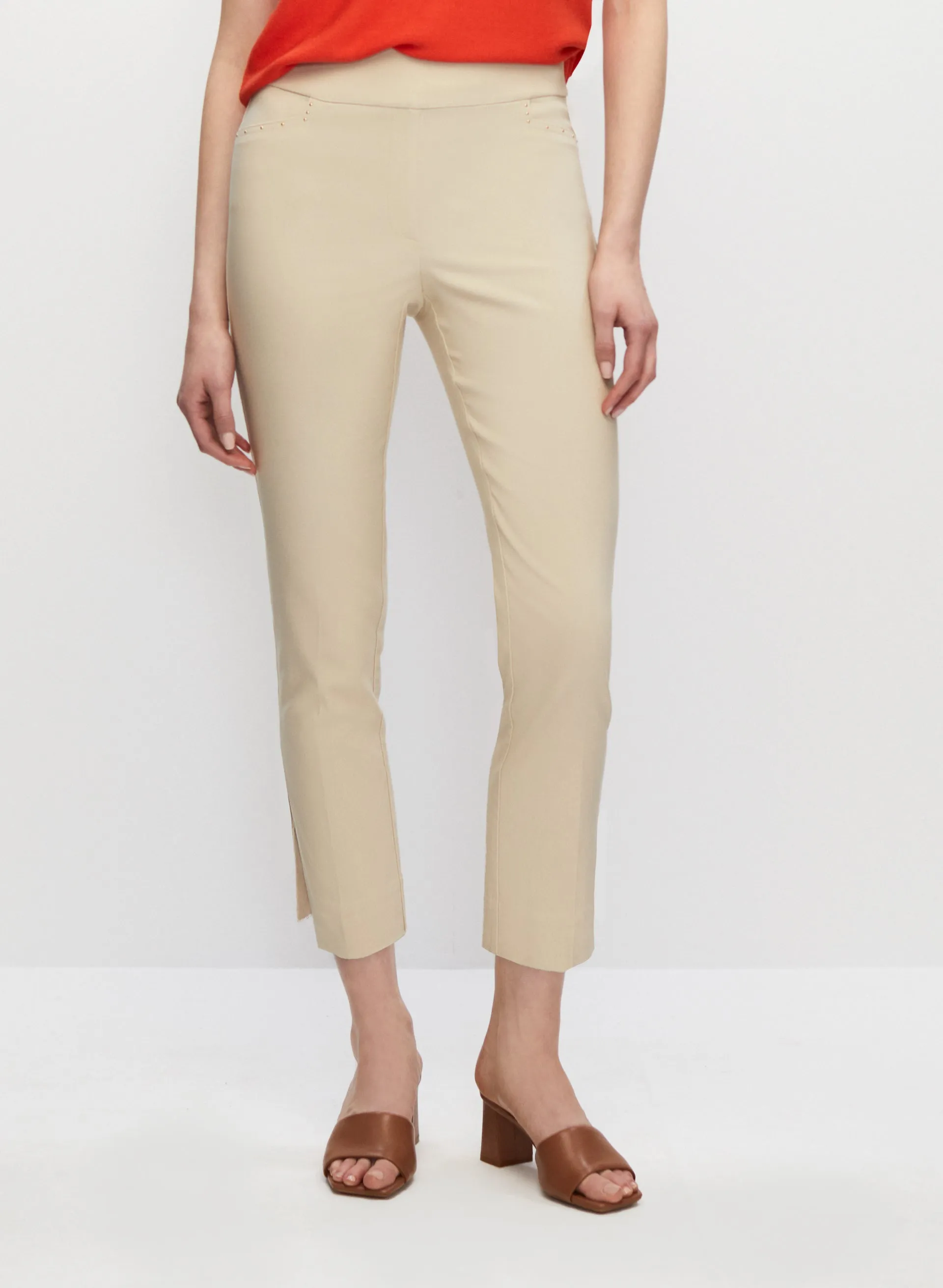 Pull-On Slim Leg Capris sold by Melanie Lyne