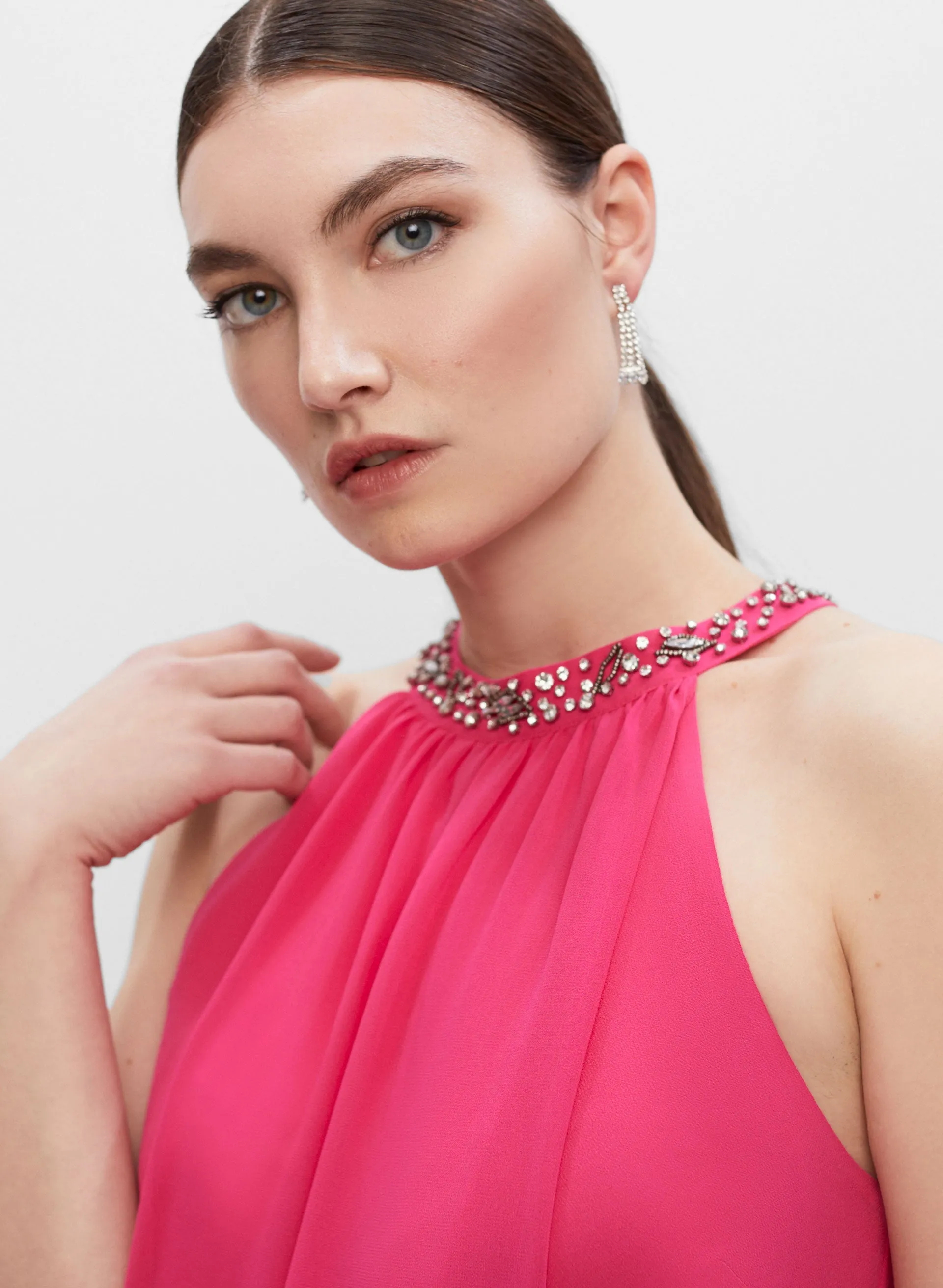 Halter Neck Dress sold by Melanie Lyne product image thumbnail 4