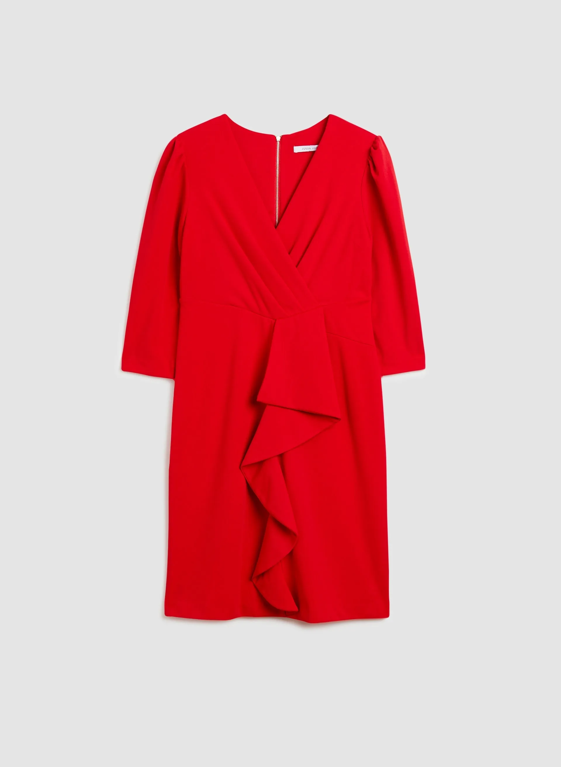 Faux Wrap Flounce Dress sold by Melanie Lyne product image thumbnail 3