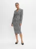 Houndstooth Print Pencil Skirt sold by Melanie Lyne