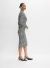 Houndstooth Print Pencil Skirt sold by Melanie Lyne