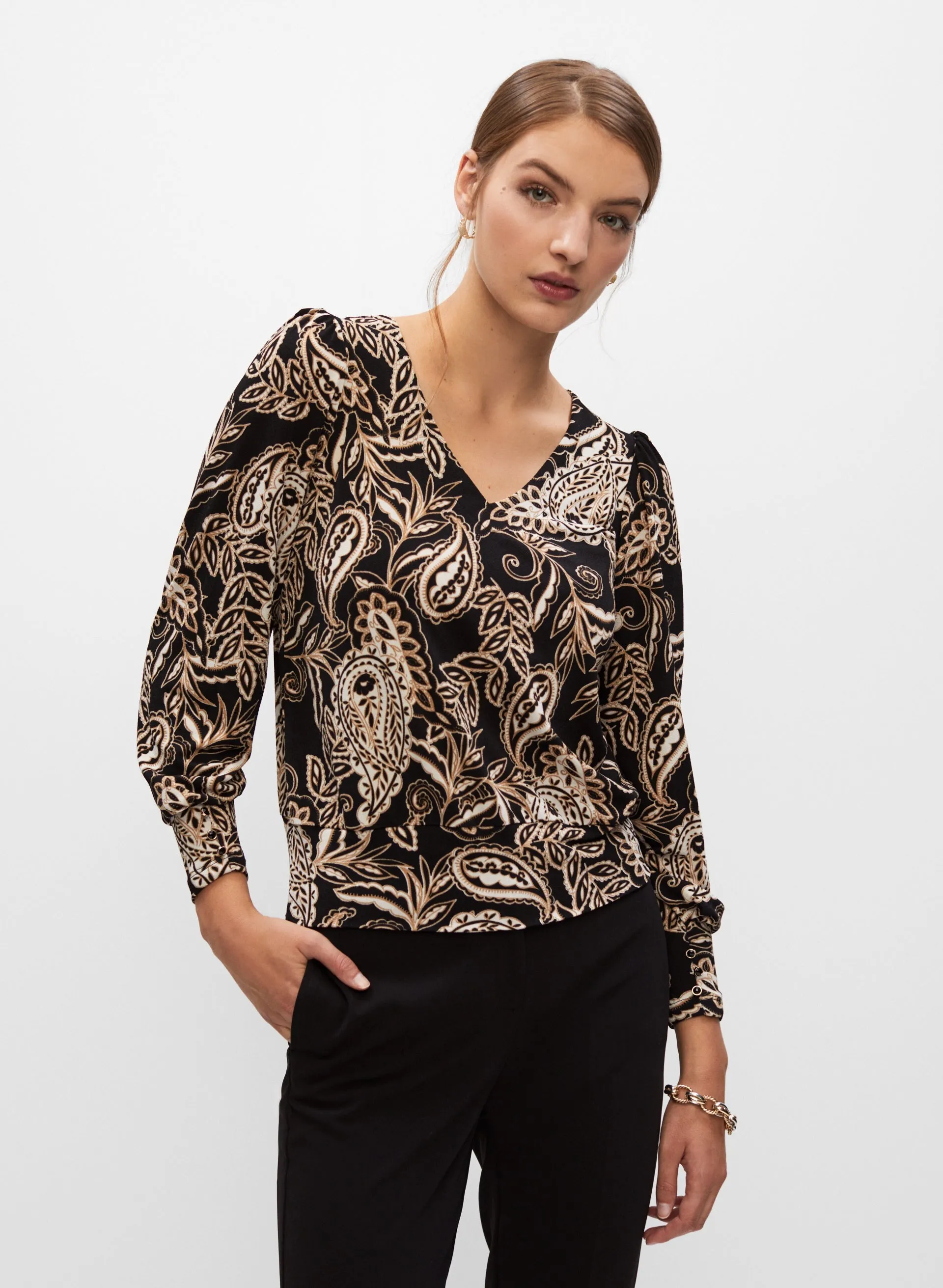 Paisley Print Top sold by Melanie Lyne