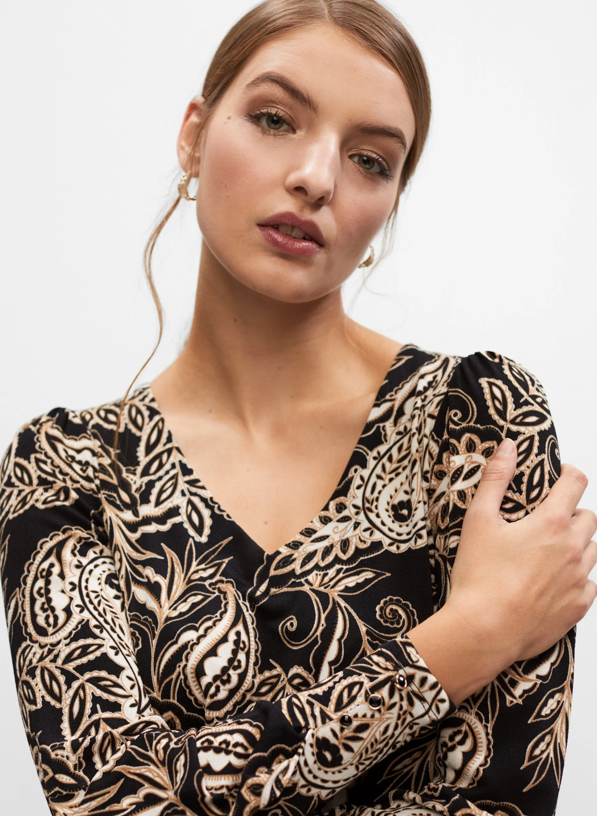 Paisley Print Top sold by Melanie Lyne product image thumbnail 2