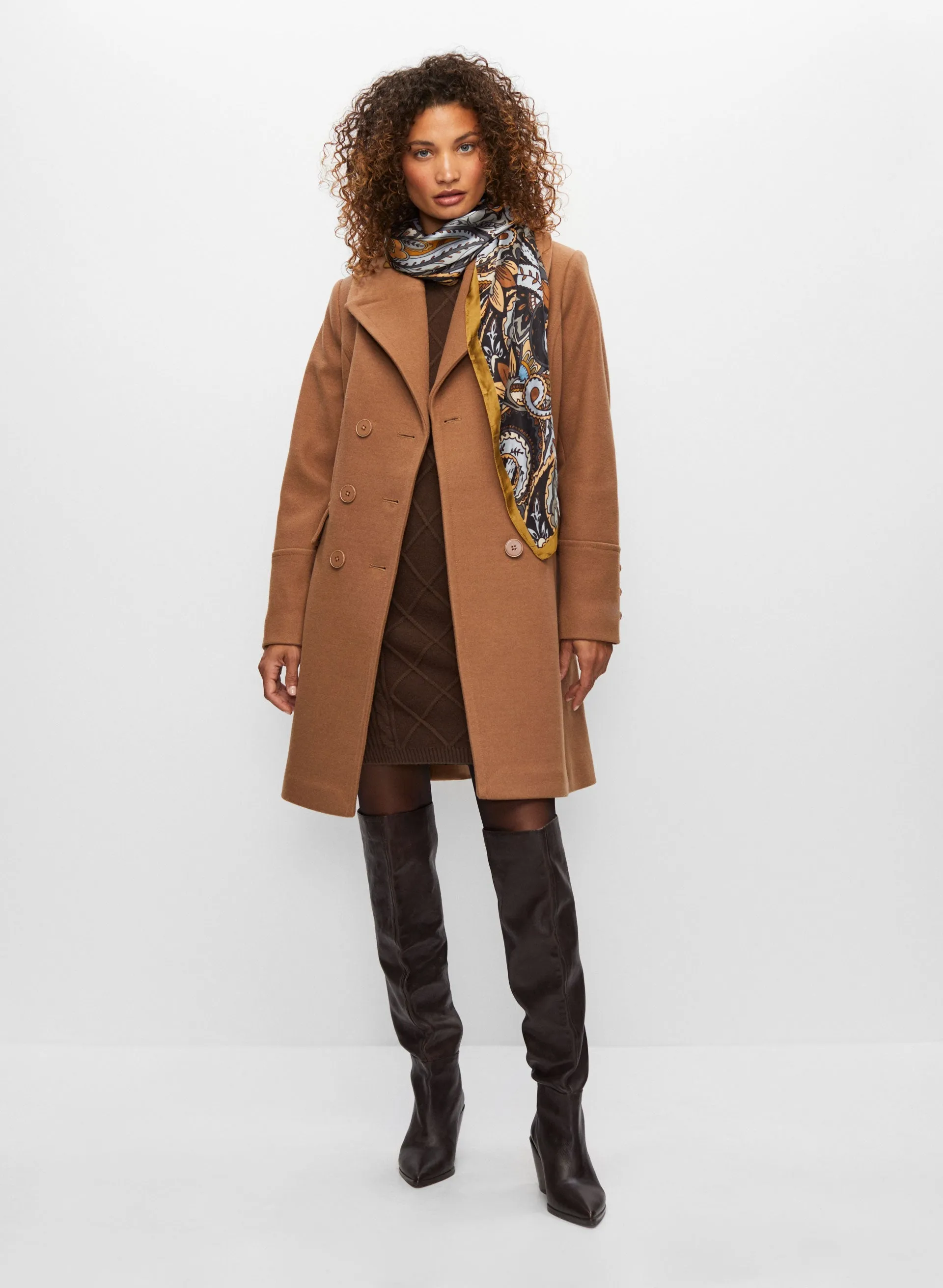 Paisley Print Scarf sold by Melanie Lyne product image thumbnail 3