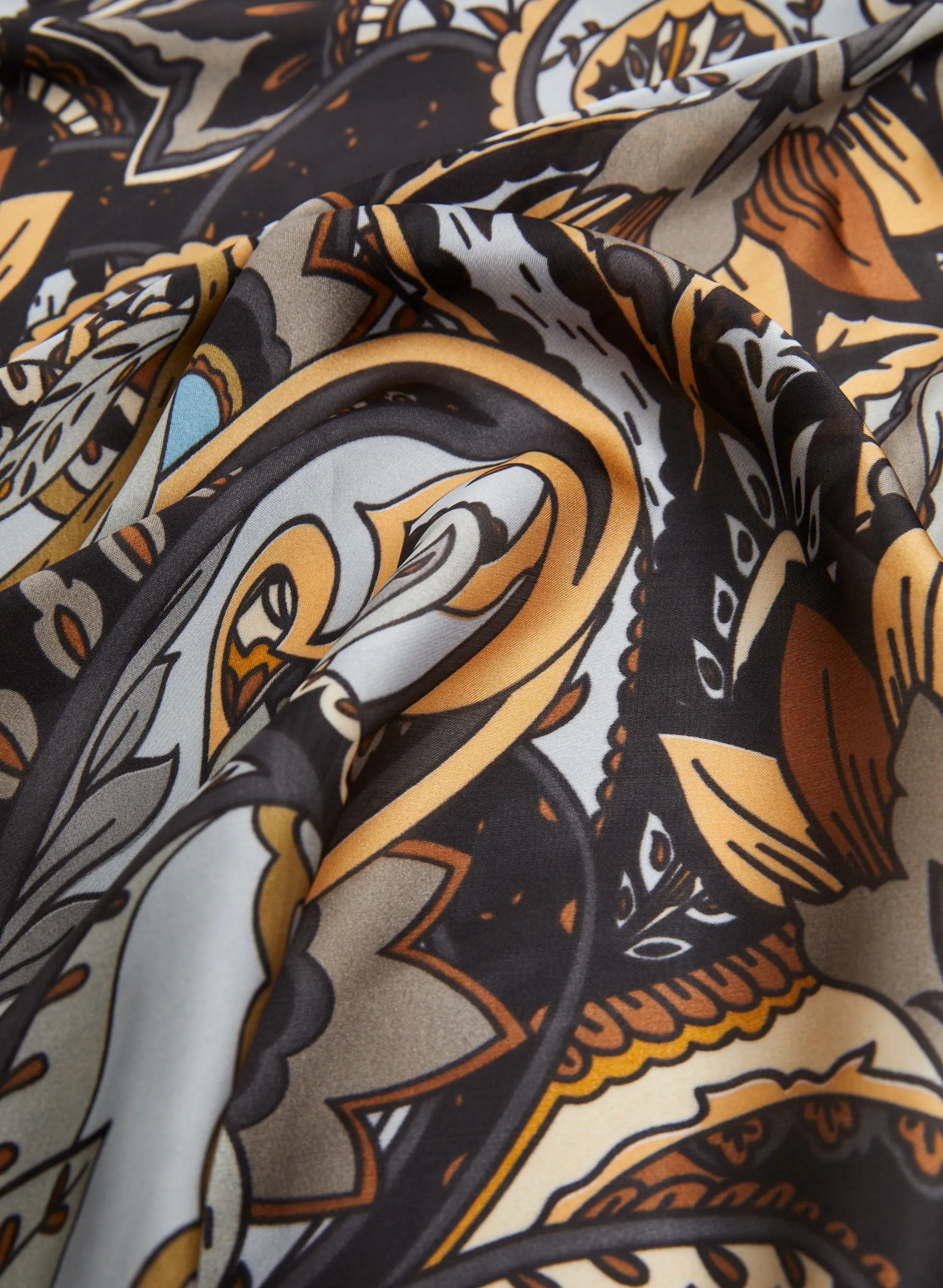 Paisley Print Scarf sold by Melanie Lyne product image thumbnail 4