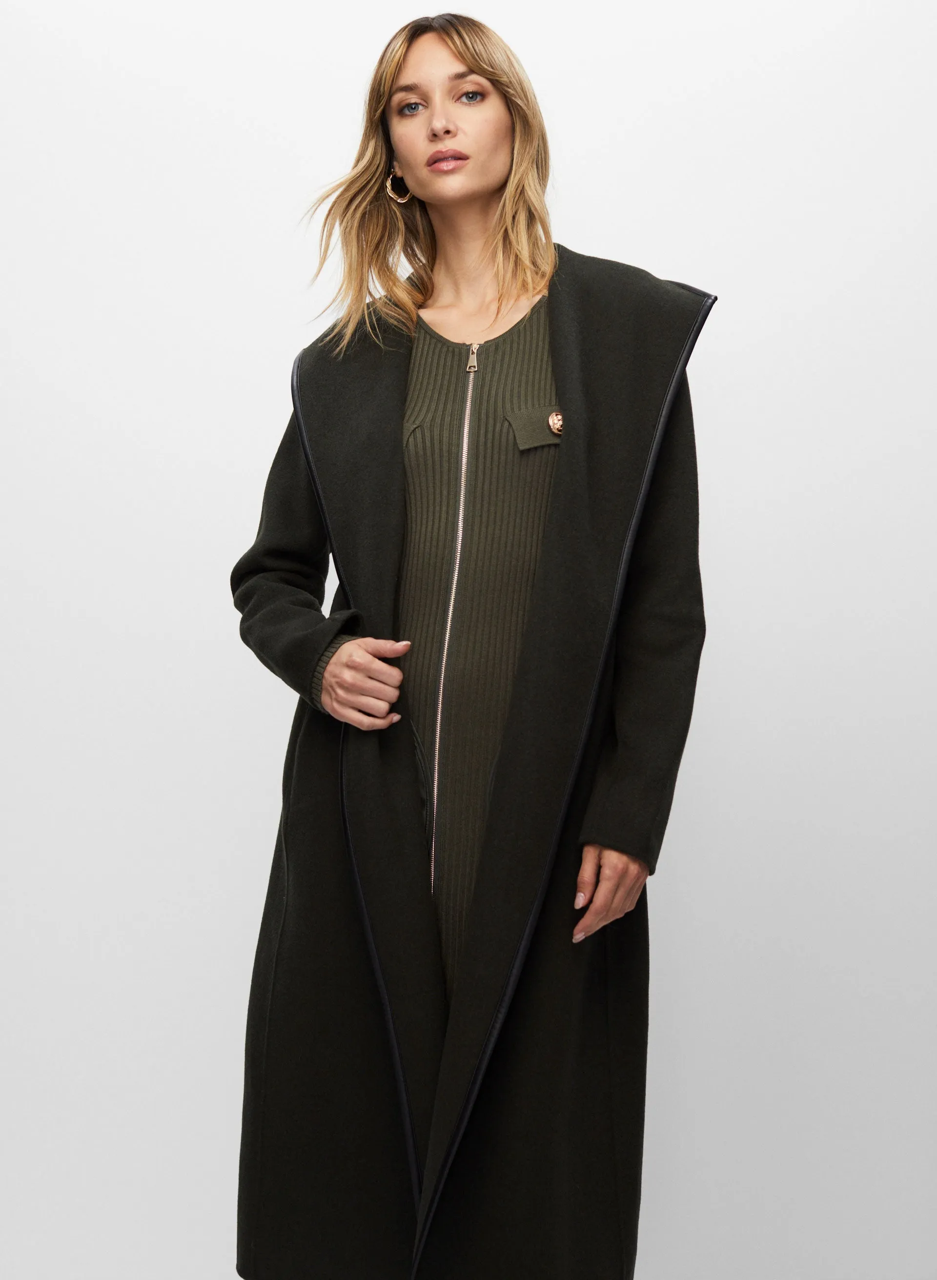 Double-Face Wool Blend Jacket sold by Melanie Lyne product image thumbnail 4