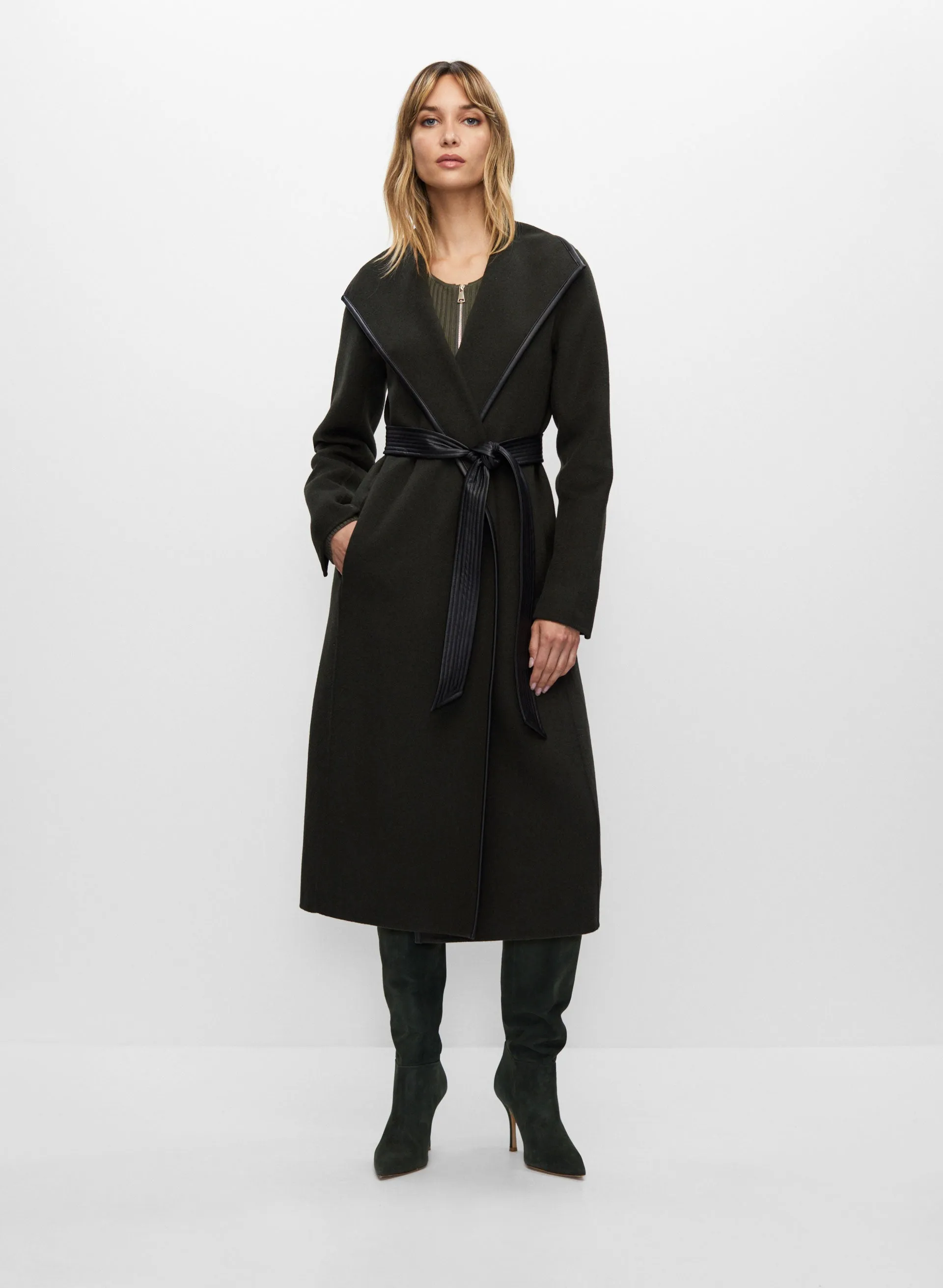 Double-Face Wool Blend Jacket sold by Melanie Lyne