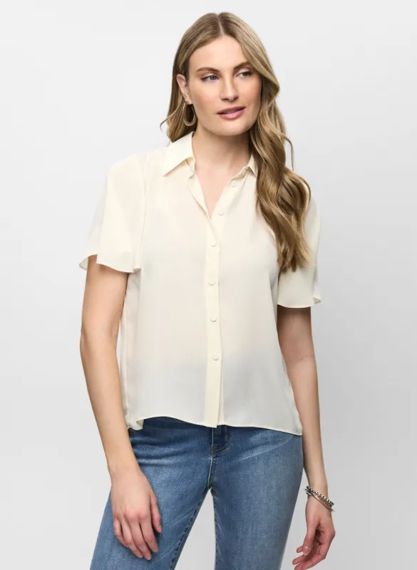 Flutter Sleeve Blouse sold by Melanie Lyne