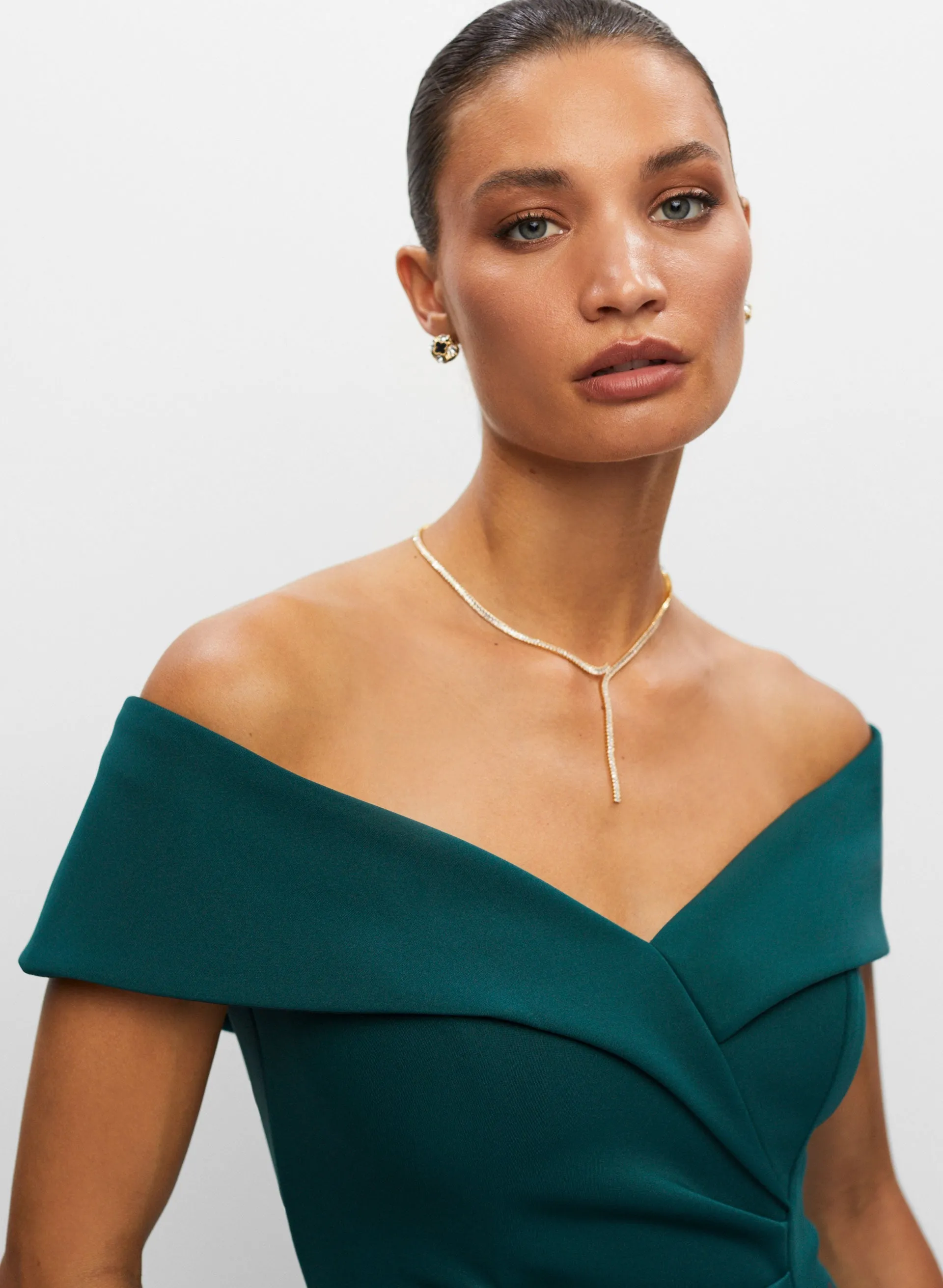 Sweetheart Neck Ruffle Dress sold by Melanie Lyne product image thumbnail 2