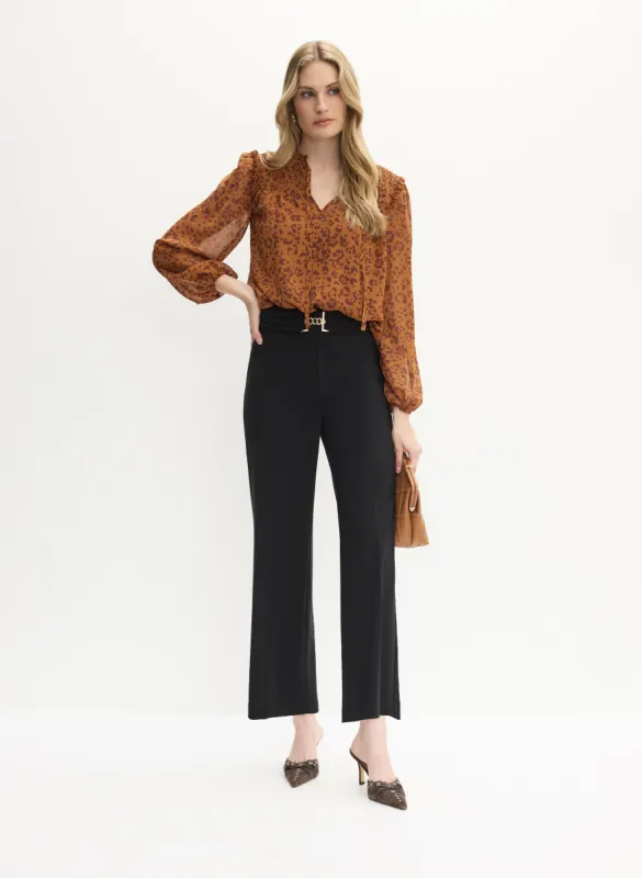 Leopard Print Blouse & Culotte Pants sold by Melanie Lyne