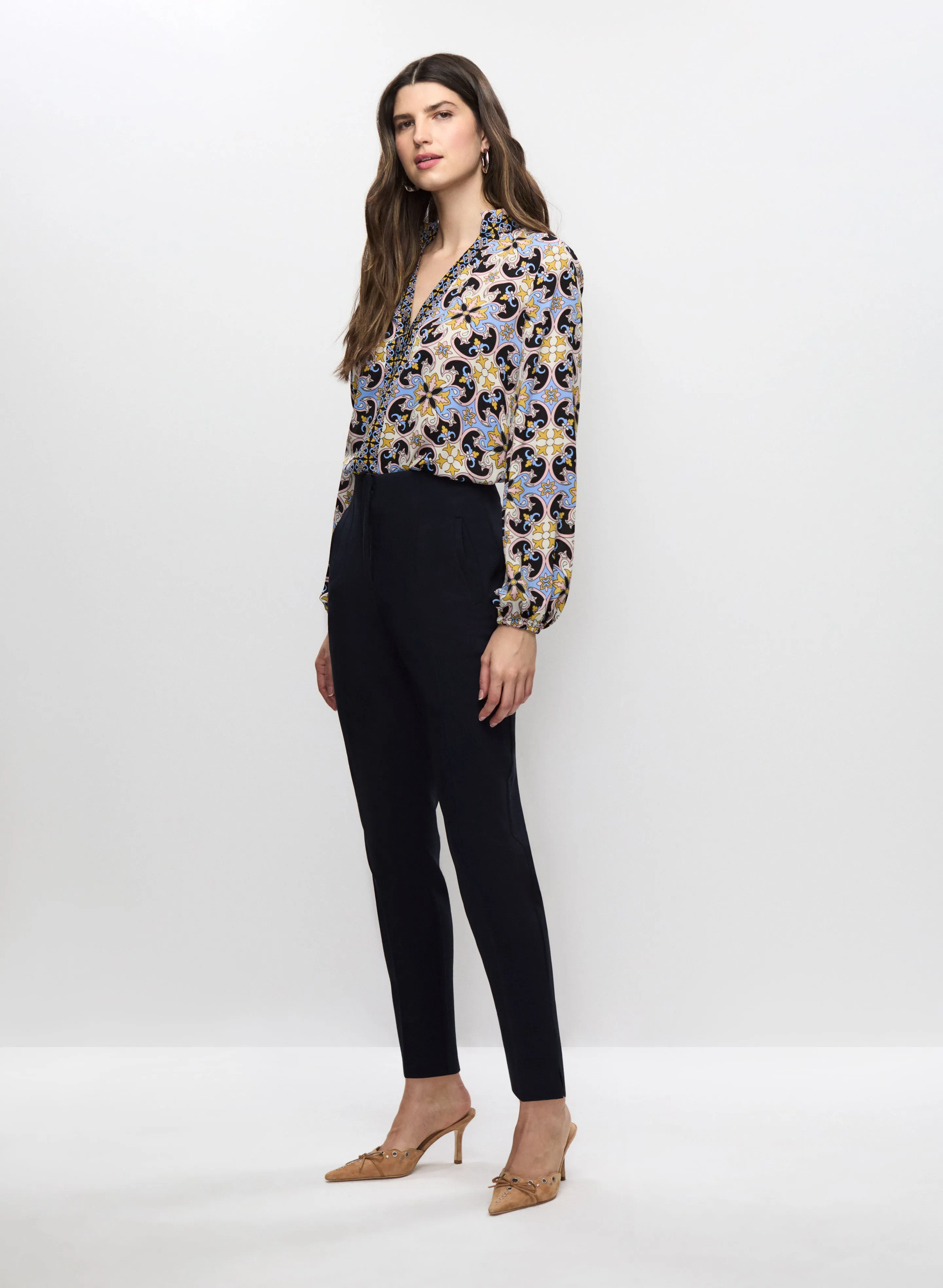 Juliette Fit Slim Leg Pants sold by Melanie Lyne product image thumbnail 3