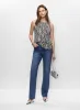 Chevron Motif Top & Wide Leg Jeans sold by Melanie Lyne