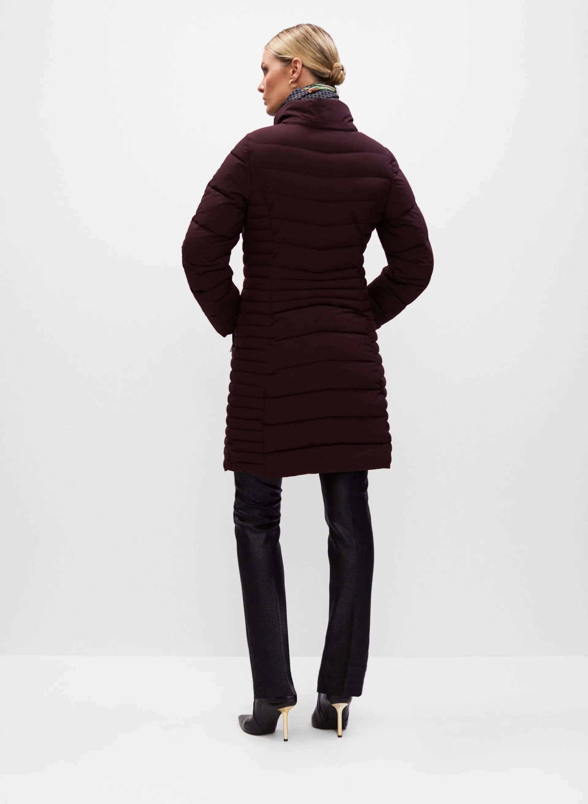 Nuage - Stretch Vegan Down Coat sold by Melanie Lyne product image thumbnail 3