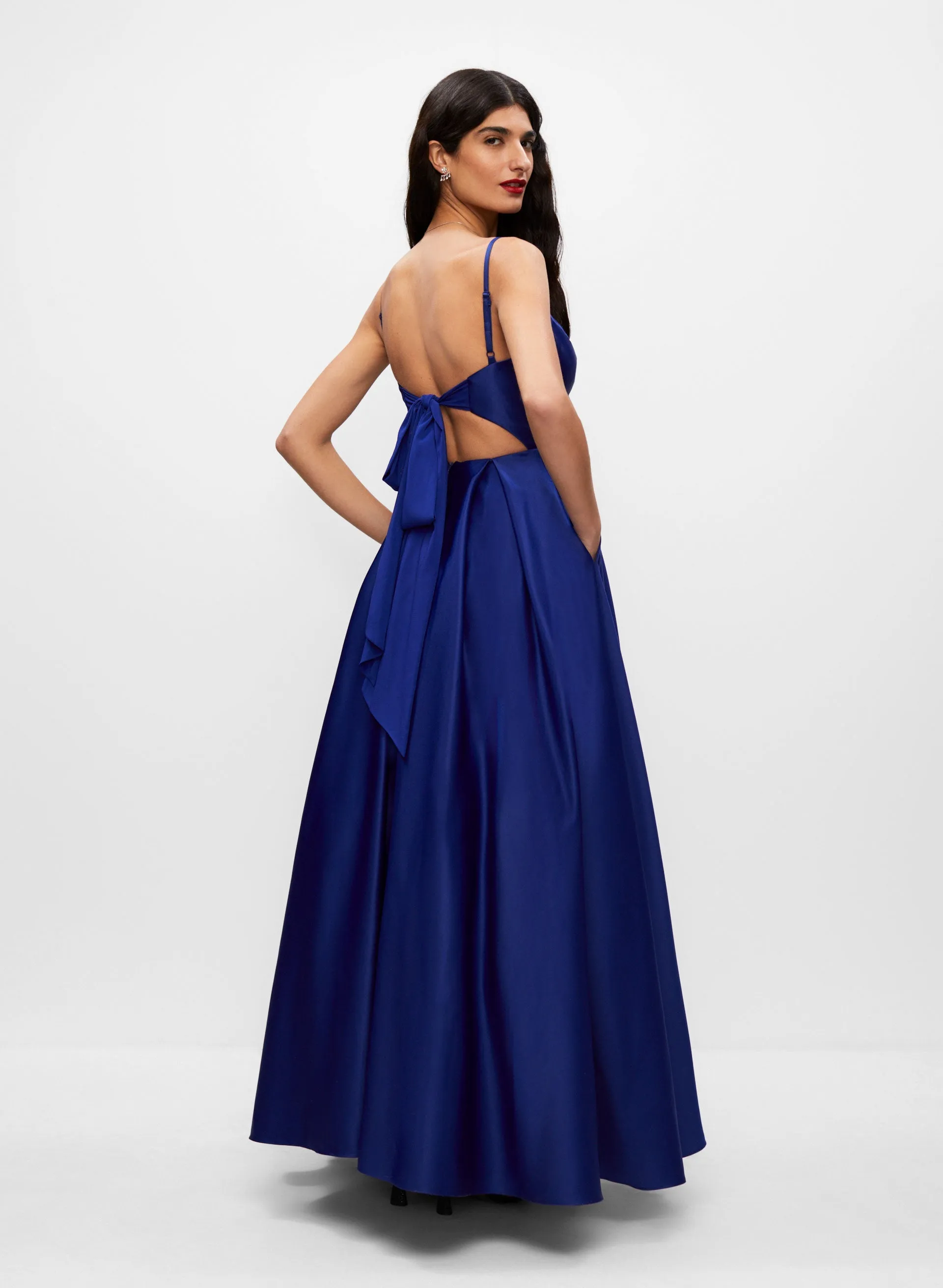 Blondie Nites - Tie Detail Dress sold by Melanie Lyne product image thumbnail 4