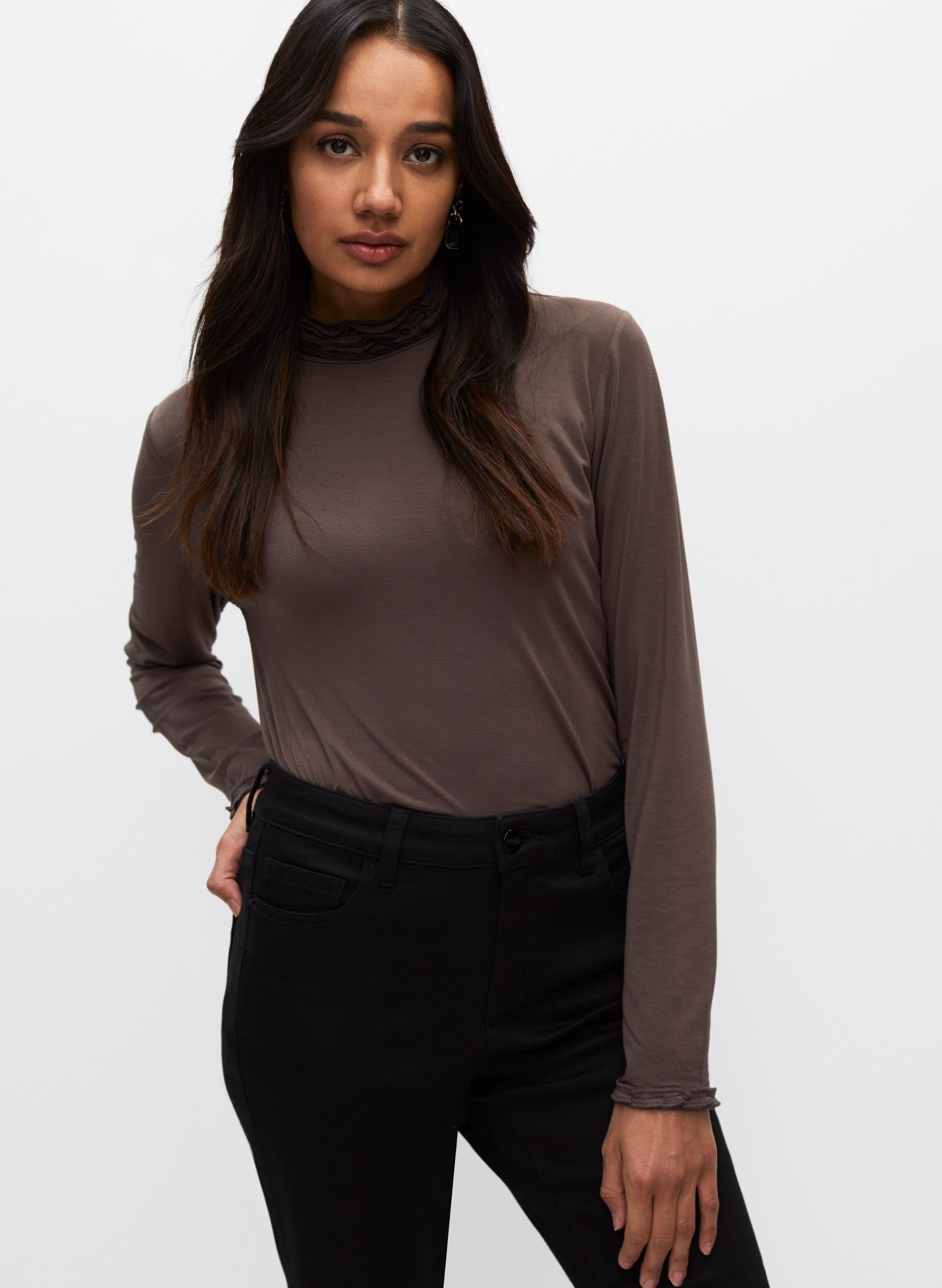 Cropped Flare Leg Jeans sold by Melanie Lyne product image thumbnail 3