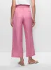 Linen-Blend Cropped Pants sold by Melanie Lyne