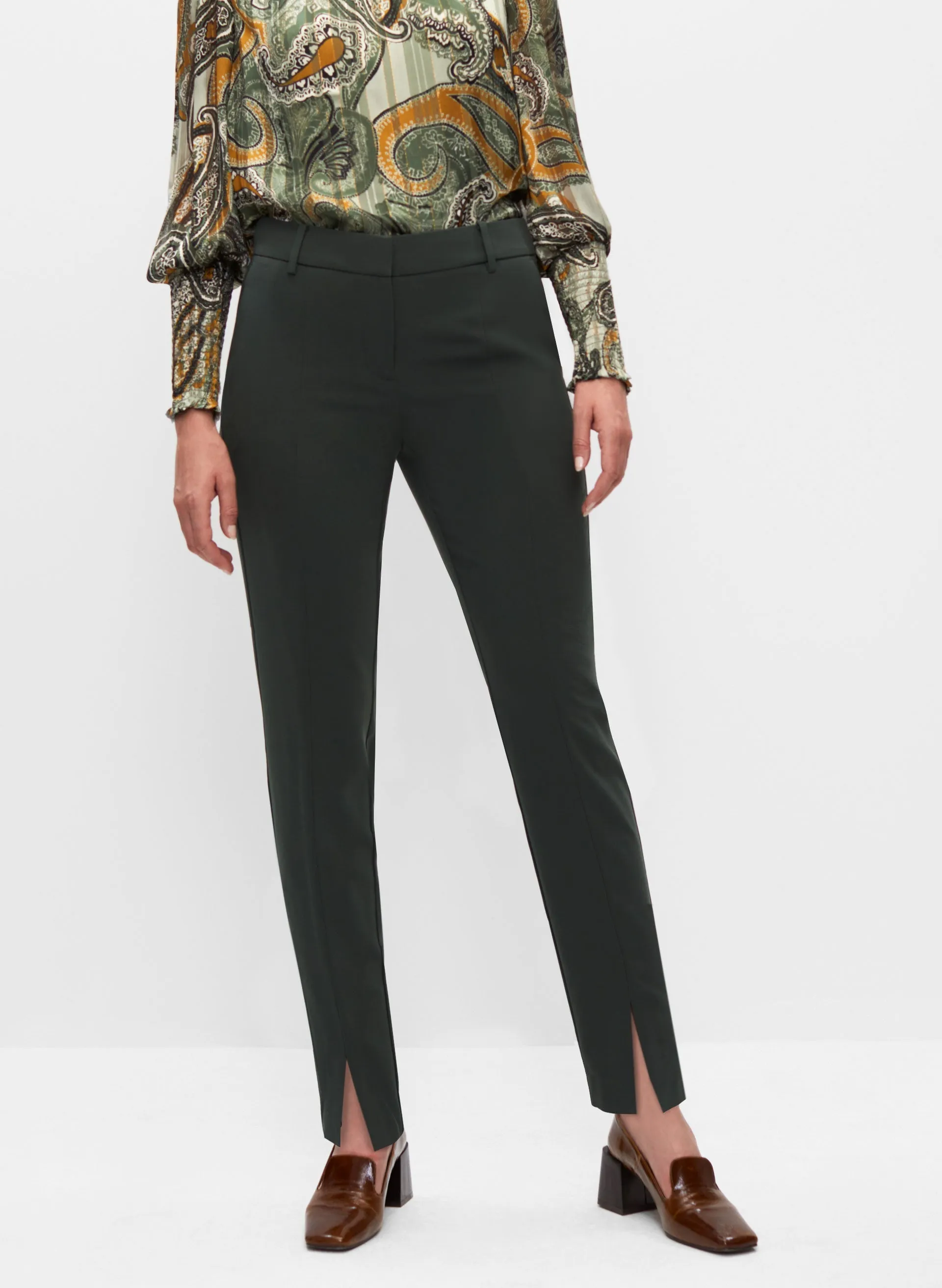 Giselle Slit Hem Ankle Pants sold by Melanie Lyne product image thumbnail 5