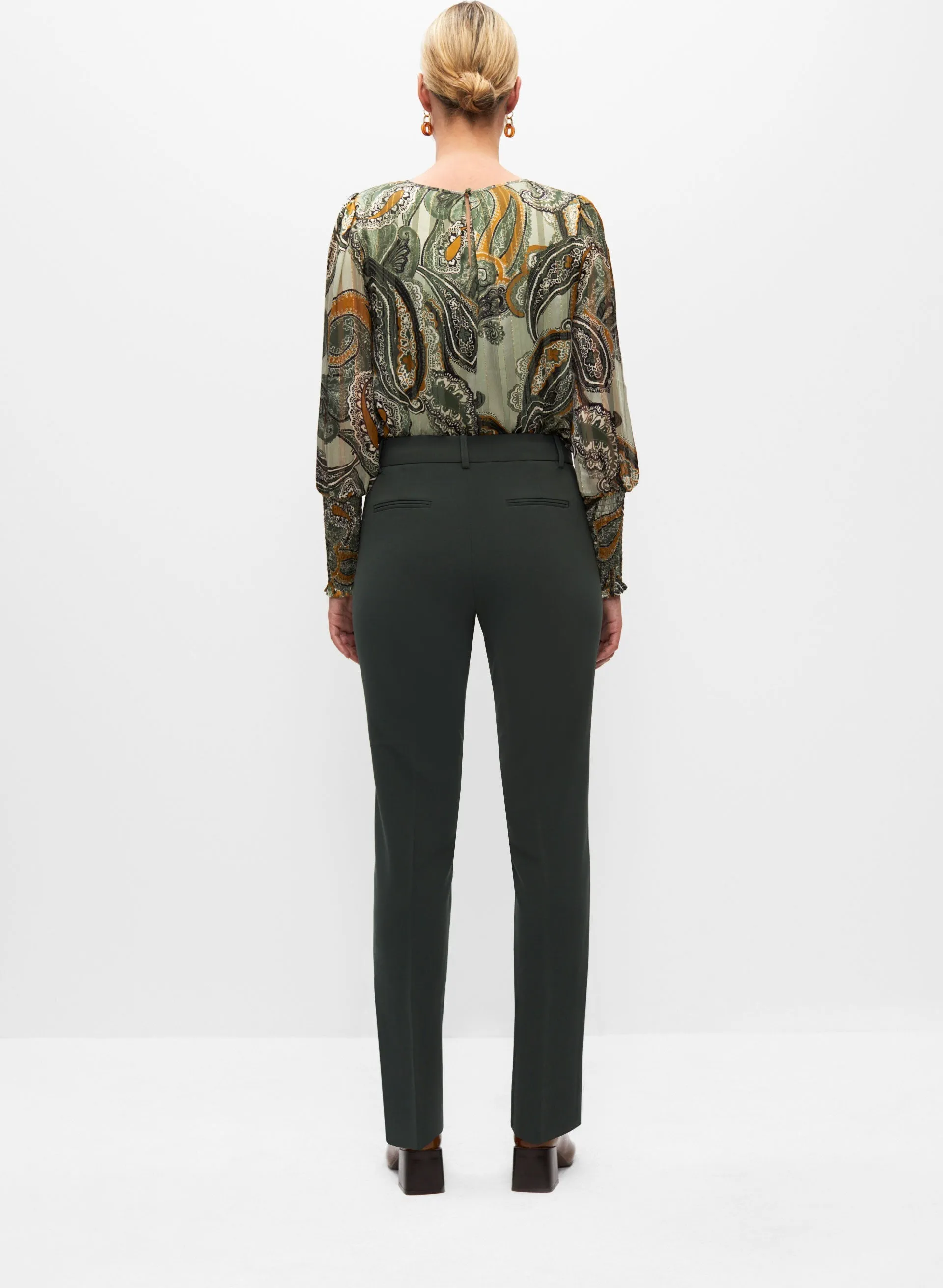 Giselle Slit Hem Ankle Pants sold by Melanie Lyne product image thumbnail 2