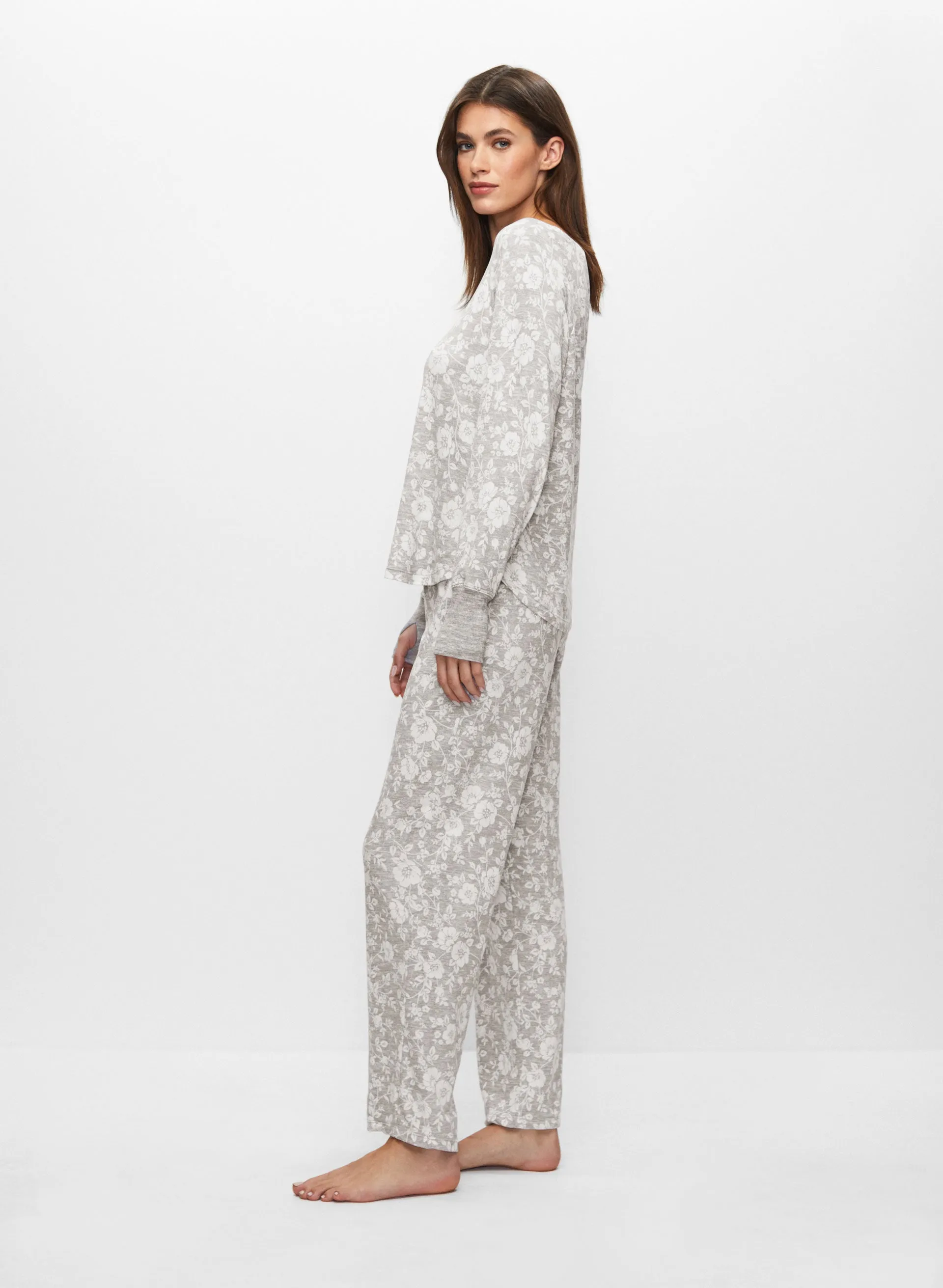 Floral Print Pyjama Set sold by Melanie Lyne product image thumbnail 2