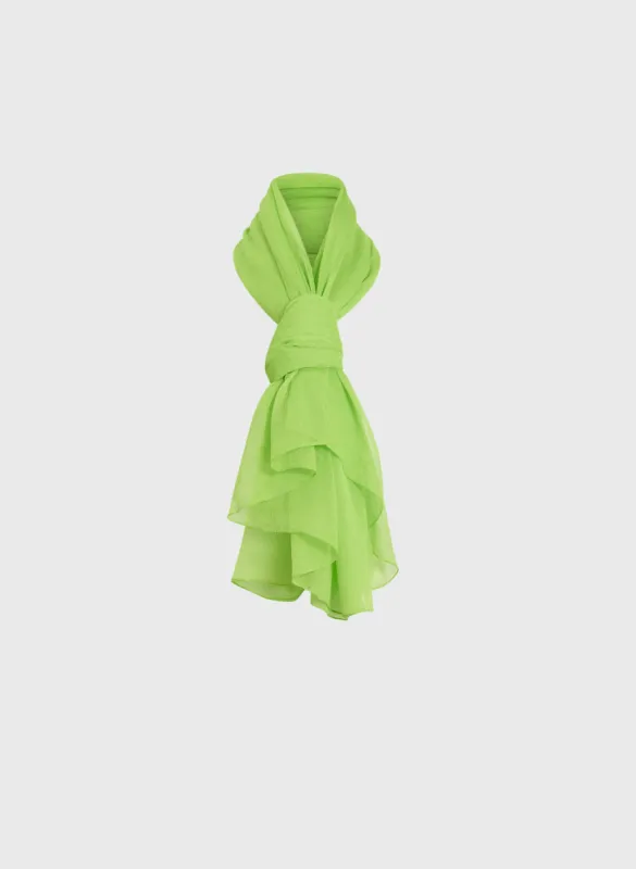 Rectangular Textured Crepe Scarf sold by Melanie Lyne