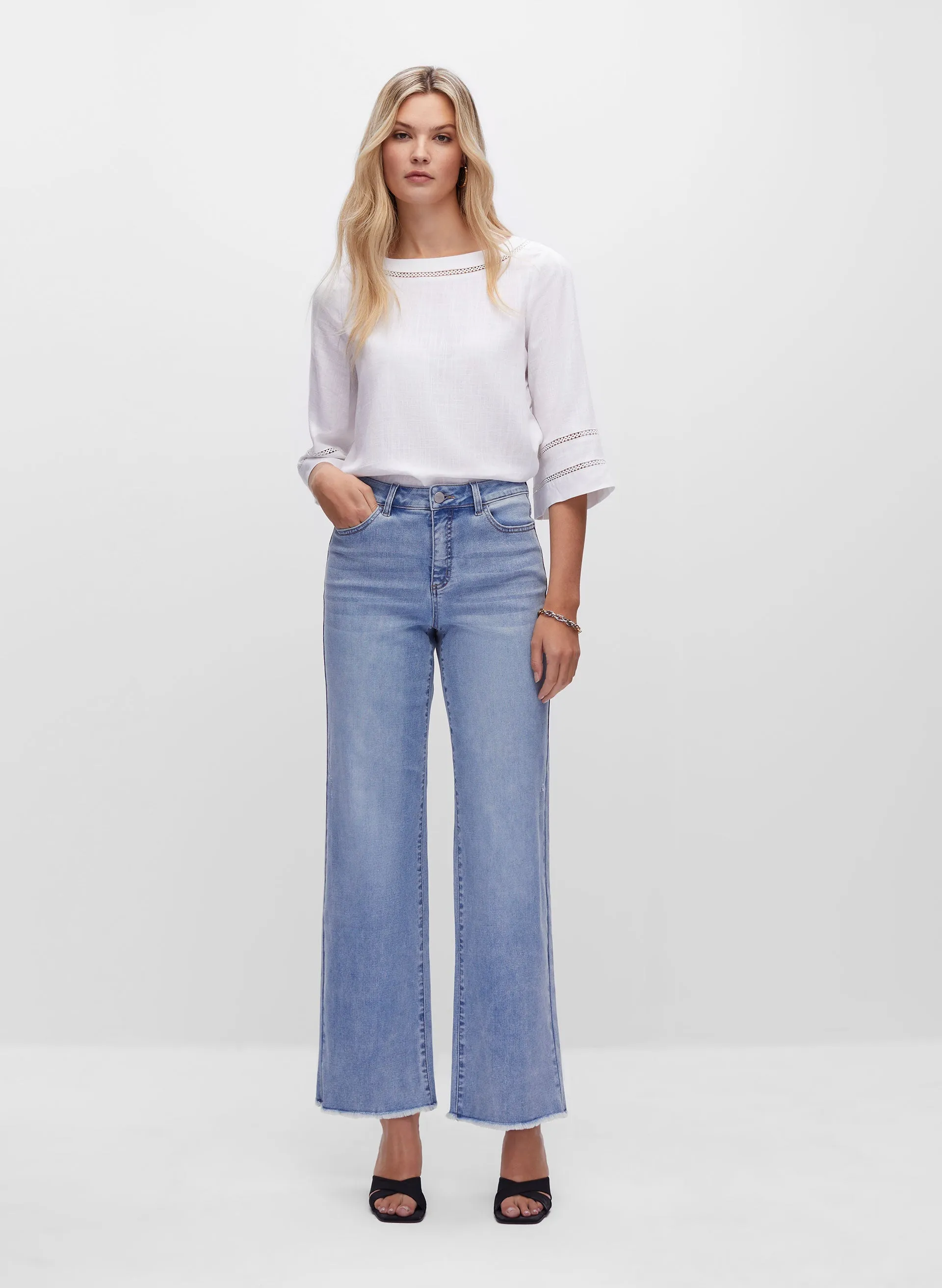 Wide Leg Jeans sold by Melanie Lyne