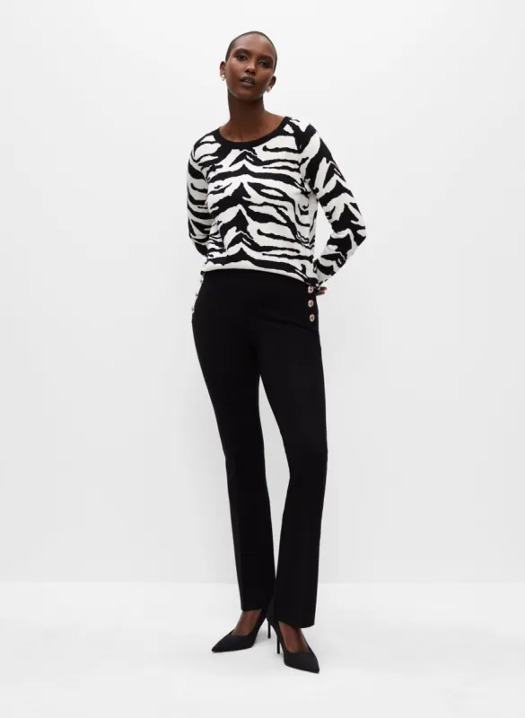 Zebra Print Sweater sold by Melanie Lyne