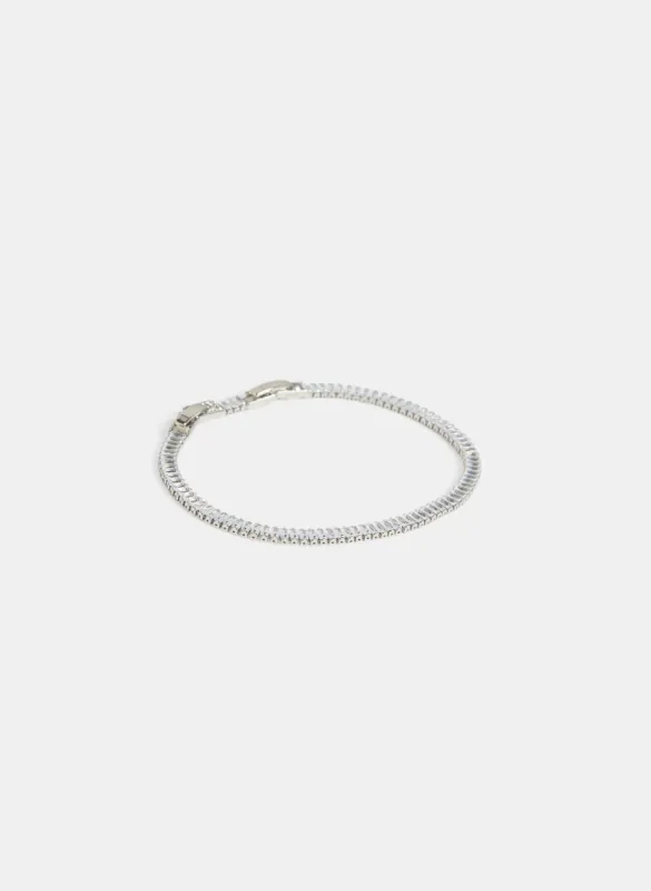 Adjustable Cubic Zirconia Tennis Bracelet sold by Melanie Lyne