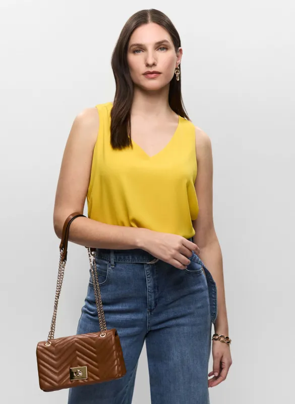 Essential Sleeveless V-Neck Blouse sold by Melanie Lyne